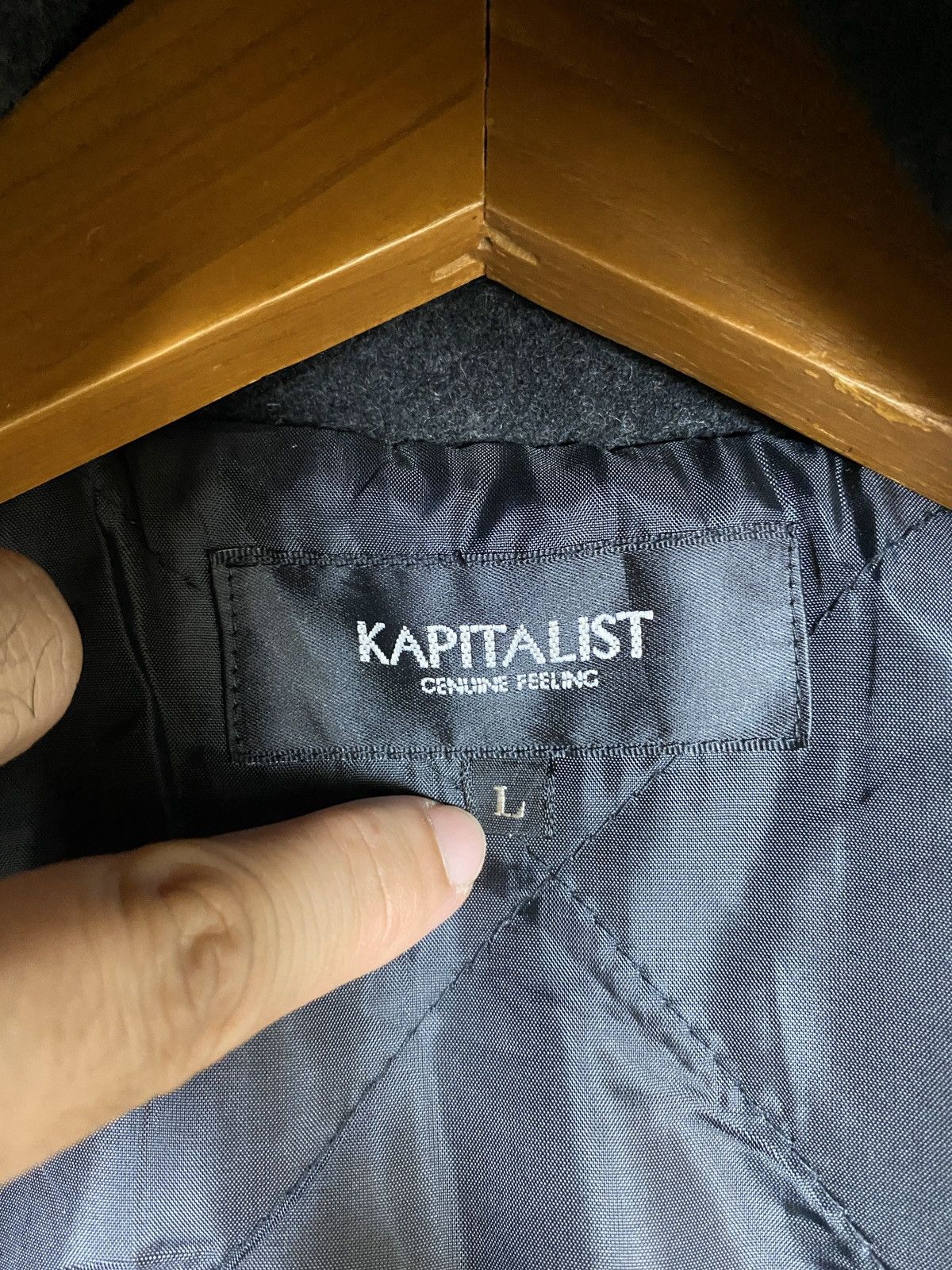 Japanese Brand Rare‼️The Kapitalist Wool Long Coat Medium Made in Japan Size US M / EU 48-50 / 2 - 3 Thumbnail