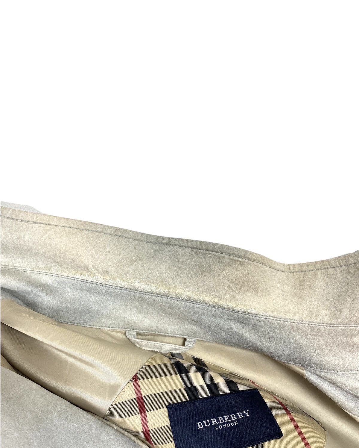 Burberry Rare‼️Burberry Novacheck THRASHED Shirt Medium made in japan Size US M / EU 48-50 / 2 - 6 Thumbnail