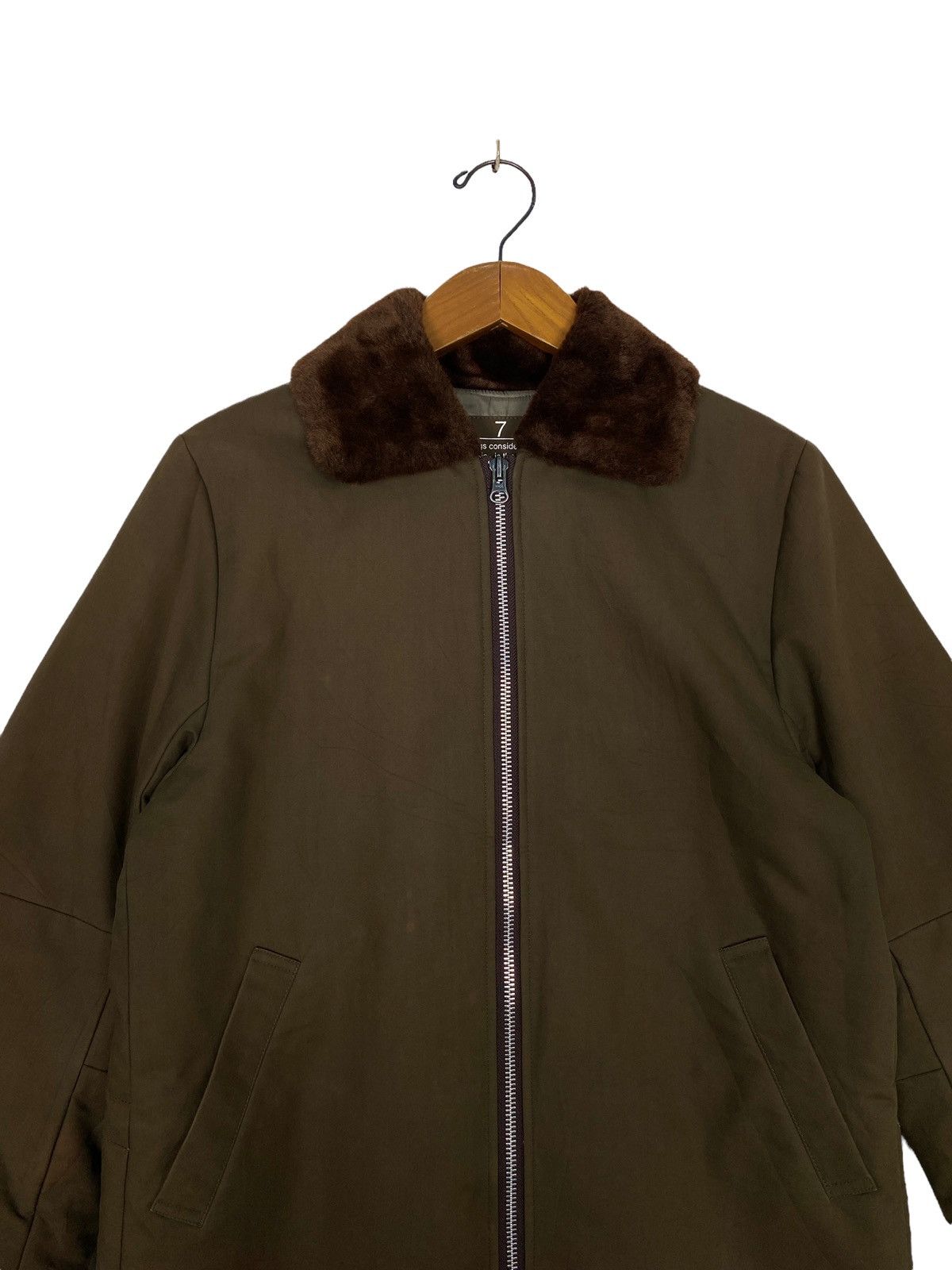 Issey Miyake Sunao Kuwahara Issey Miyake Shearling Deck Jacket women Size M / US 6-8 / IT 42-44 - 3 Thumbnail