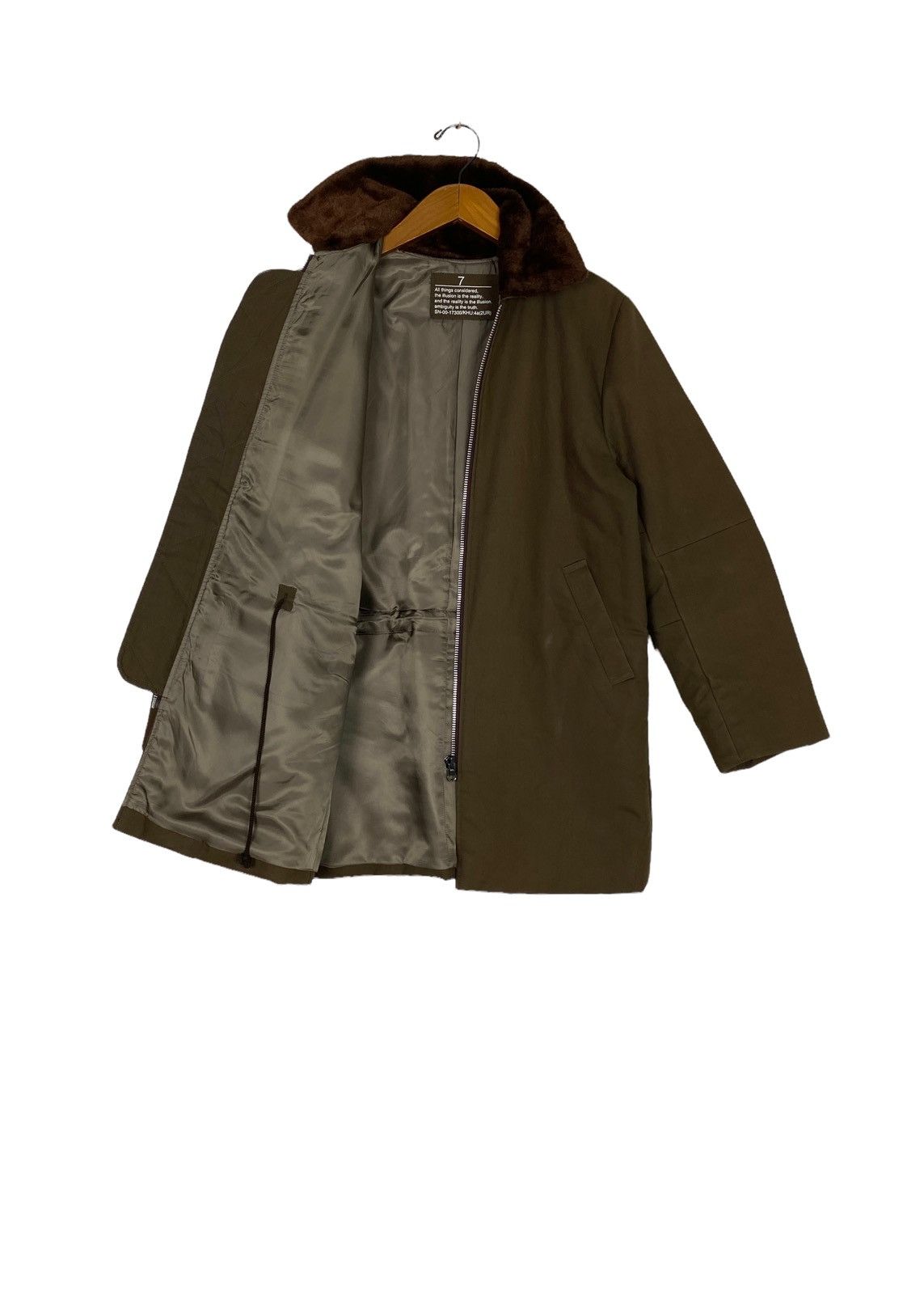 Issey Miyake Sunao Kuwahara Issey Miyake Shearling Deck Jacket women Size M / US 6-8 / IT 42-44 - 2 Thumbnail