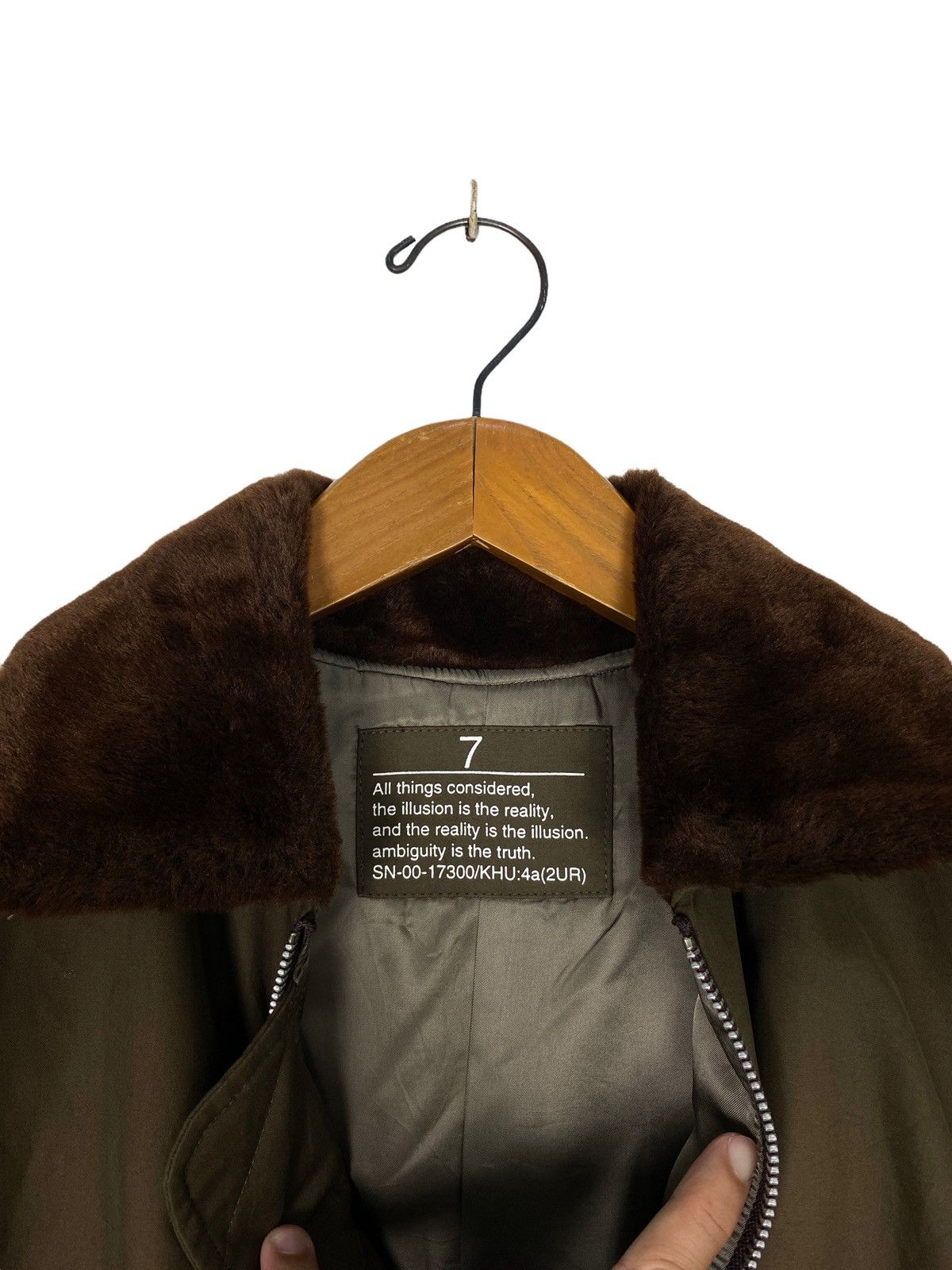 Issey Miyake Sunao Kuwahara Issey Miyake Shearling Deck Jacket women Size M / US 6-8 / IT 42-44 - 5 Thumbnail