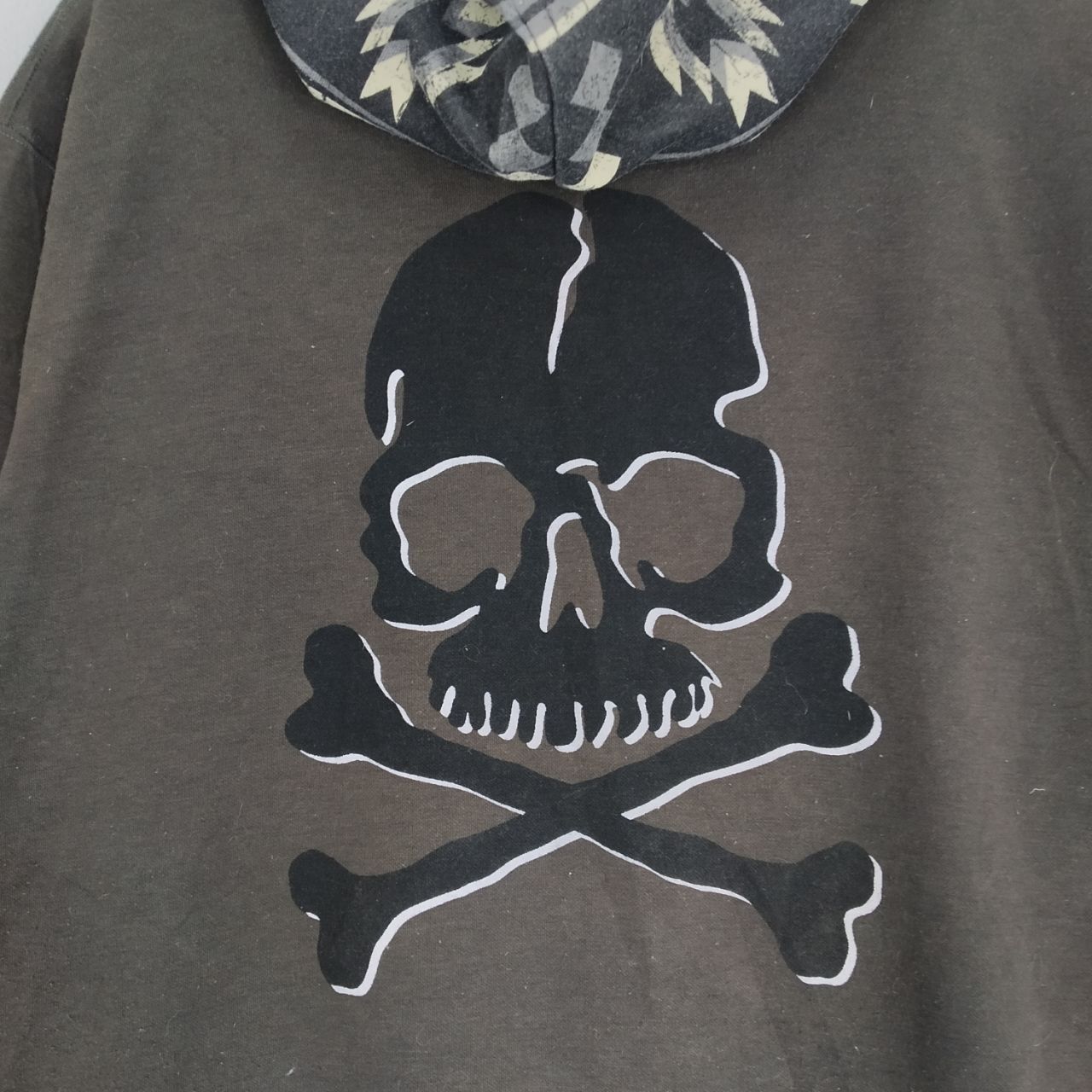 Japanese Brand Out Reef Hoodie Navajo Pattern Inspired Skulls Number (N)ine Size US M / EU 48-50 / 2 - 5 Thumbnail