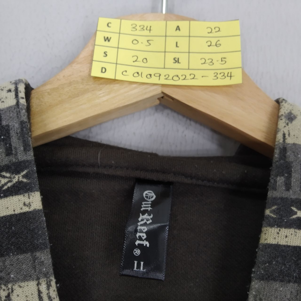 Japanese Brand Out Reef Hoodie Navajo Pattern Inspired Skulls Number (N)ine Size US M / EU 48-50 / 2 - 10 Thumbnail