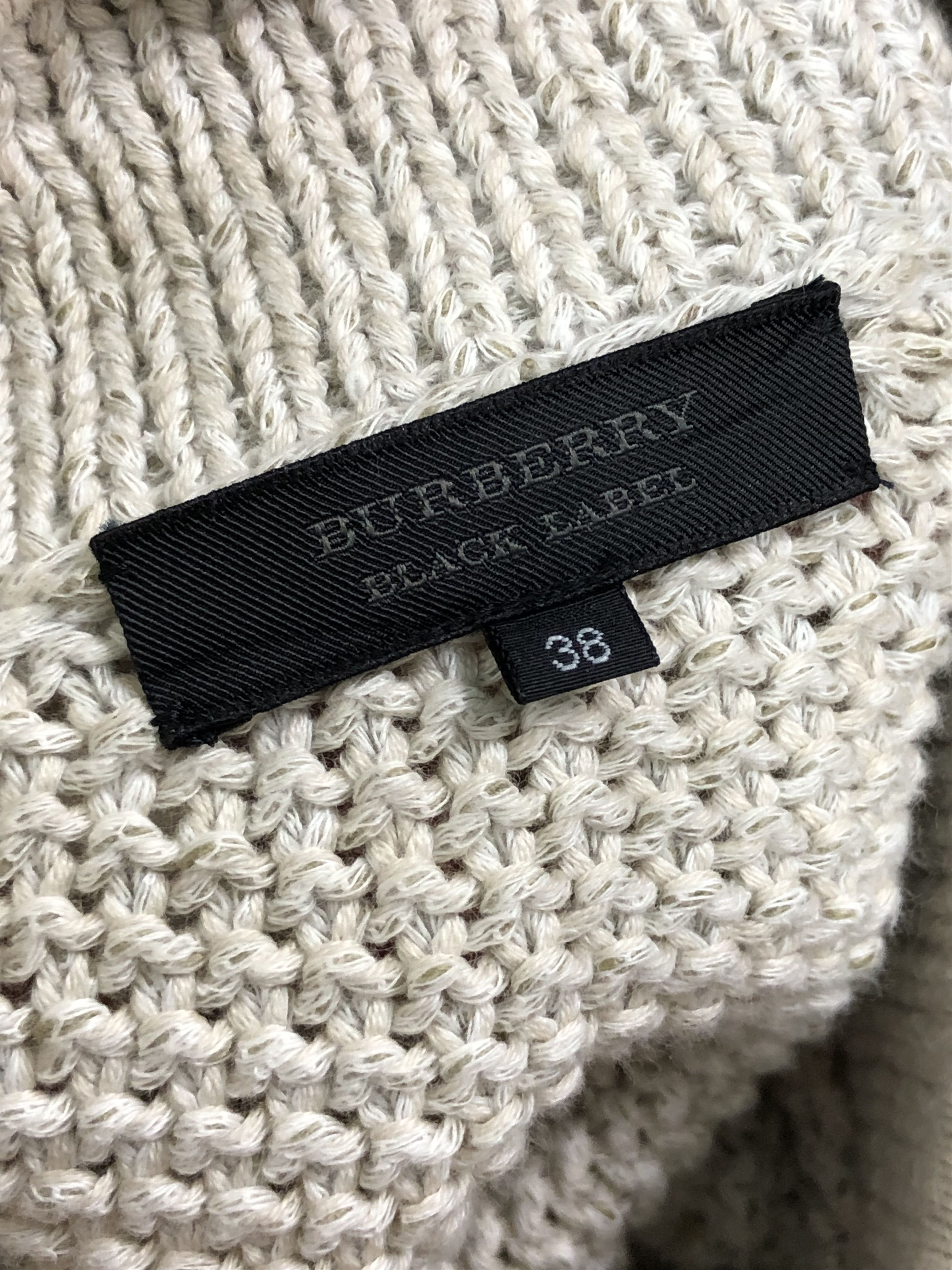 Burberry RARE🔥BURBERRY BLACK LABEL JAPAN KNITTED JACKET Size XS / US 0-2 / IT 36-38 - 16 Thumbnail
