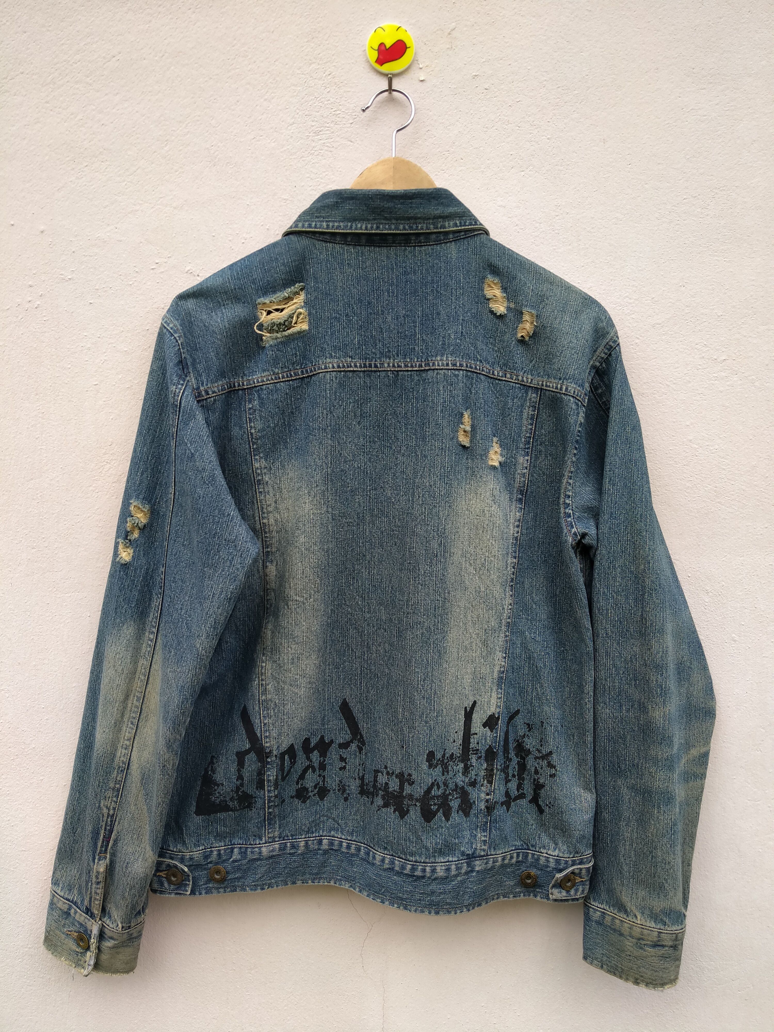 If Six Was Nine Distressed In The Attic Homme Paint Splatter Boro Stitch Size US L / EU 52-54 / 3 - 3 Thumbnail