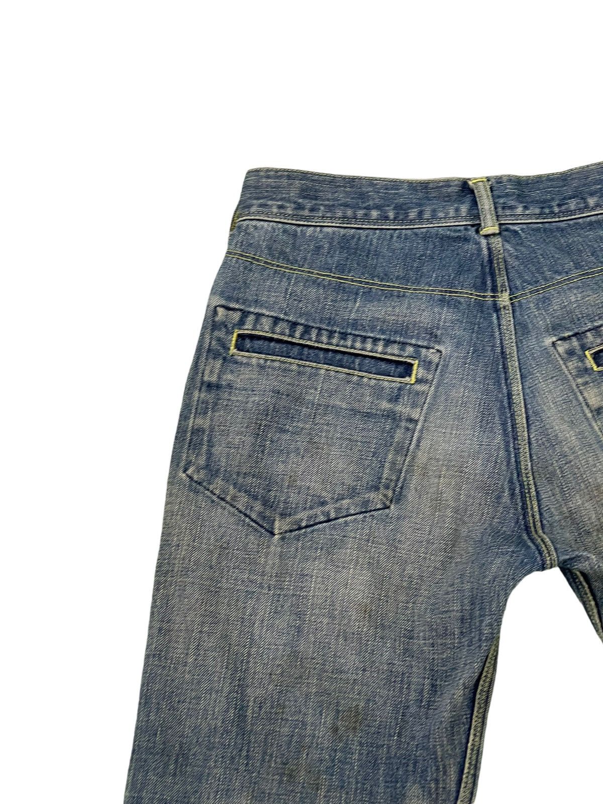 Japanese Brand Cropped Slim Jeans The Viridi Anne Distress Denim 2🟦2 Size US 28 / EU 44 - 18 Thumbnail
