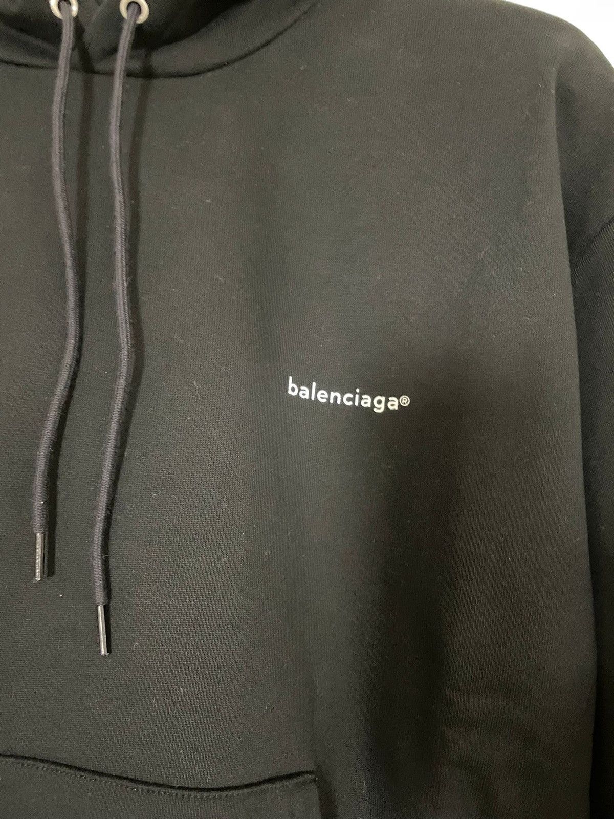 Balenciaga BALENCIAGA COPYRIGHT LOGO HOODIE MOLLETON ARCHETYPE Size US XS / EU 42 / 0 - 5 Thumbnail