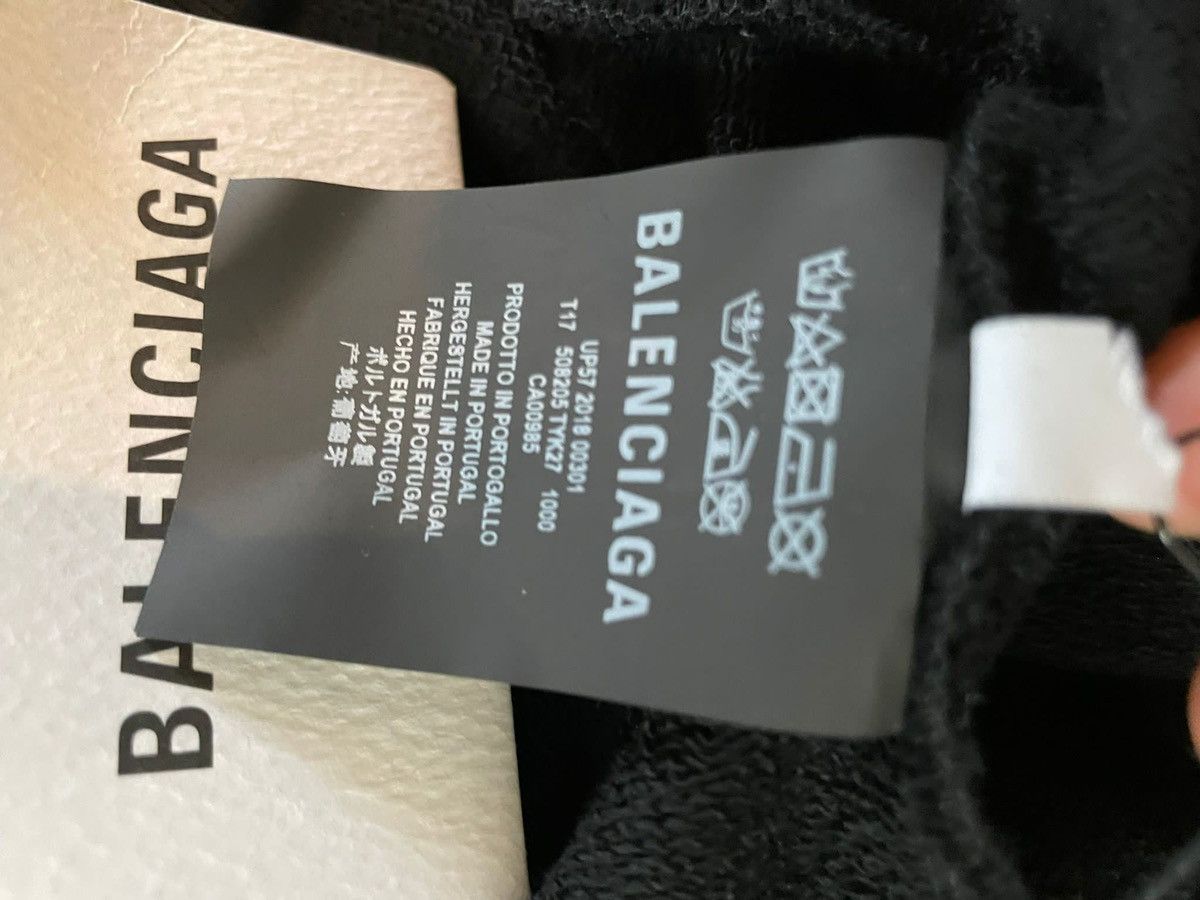 Balenciaga BALENCIAGA COPYRIGHT LOGO HOODIE MOLLETON ARCHETYPE Size US XS / EU 42 / 0 - 8 Thumbnail