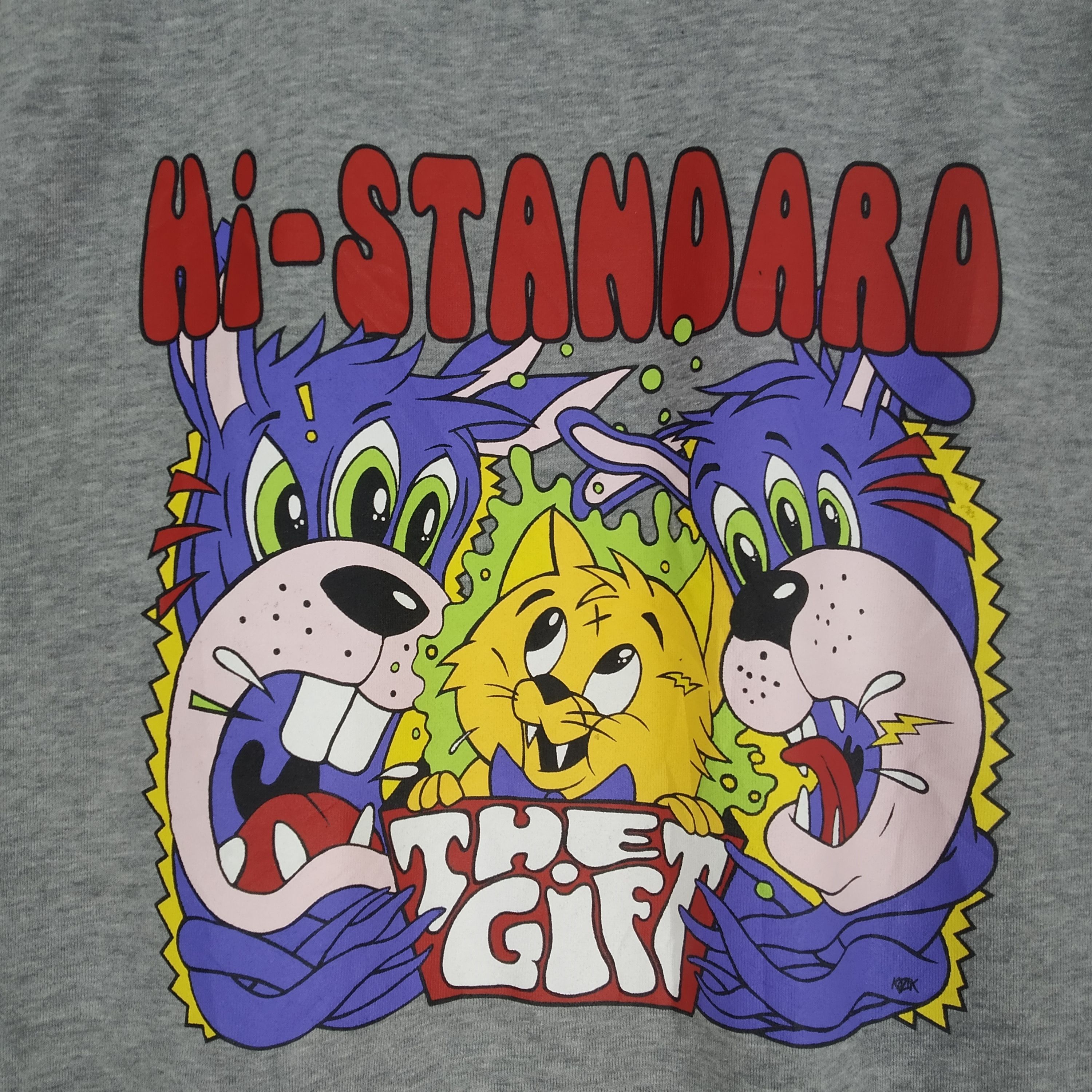 Band Tees 90's Hi-Standard The Gift Japan Punk Rock Artwork Kozik Size US L / EU 52-54 / 3 - 4 Thumbnail