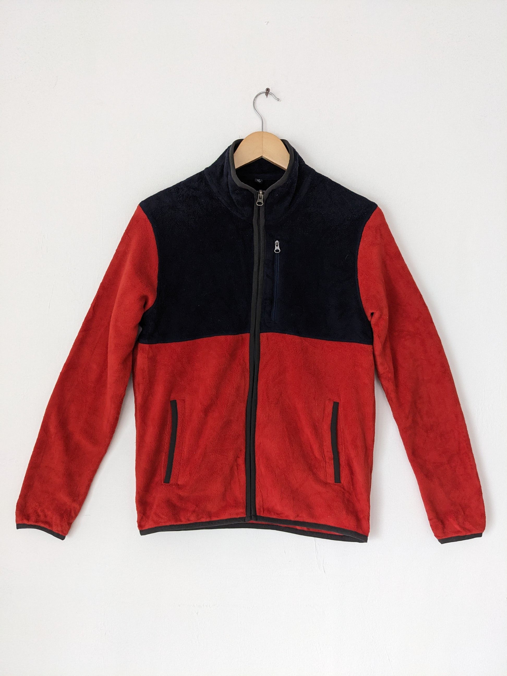 Japanese Brand × Uniqlo Uniqlo Fleece Jacket Colour Block Size US M / EU 48-50 / 2 - 1 Thumbnail