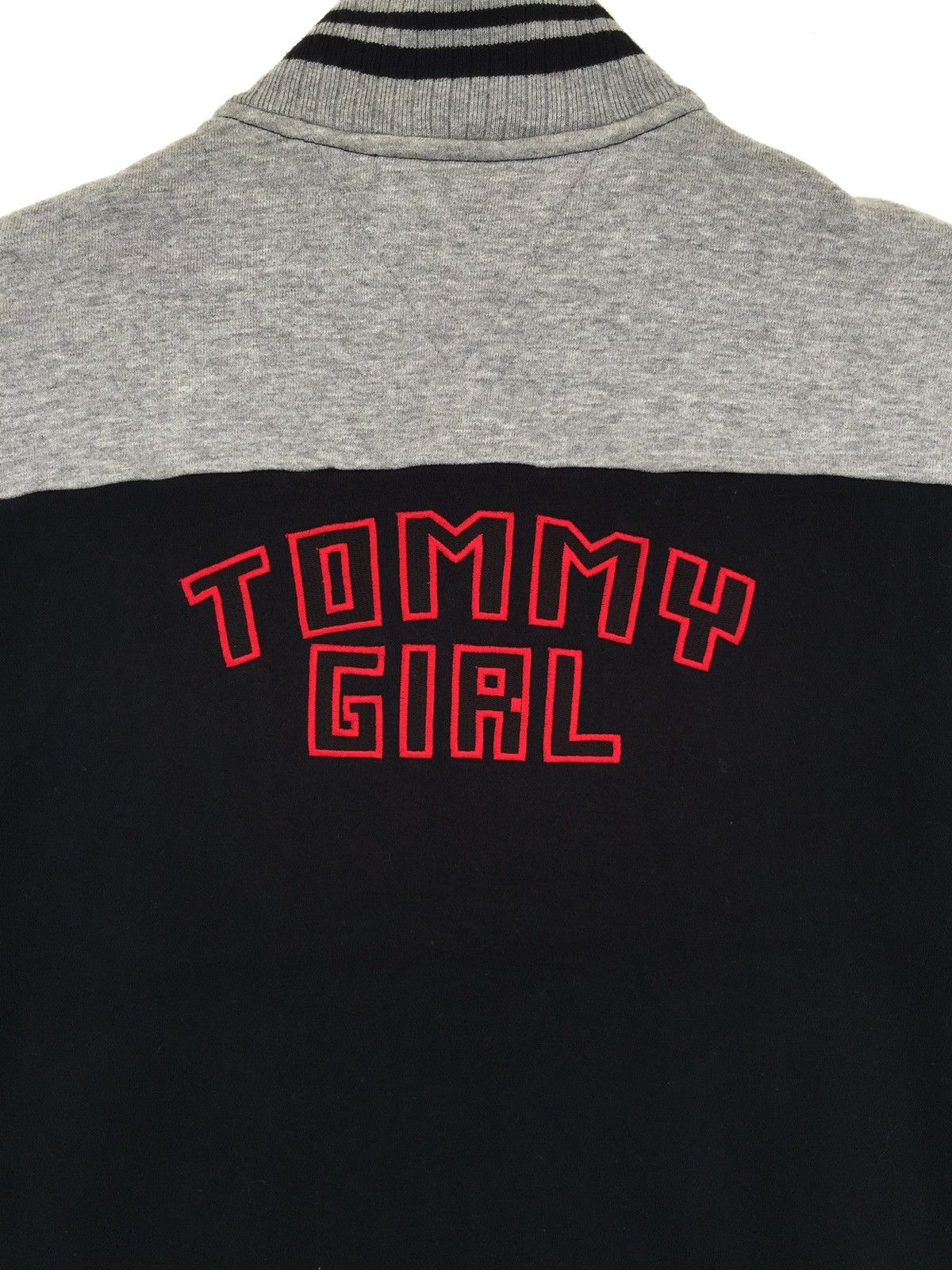 Tommy Hilfiger Rare‼️Tommy Jeans Varsity Embroidered Big Logo Size S / US 4 / IT 40 - 3 Thumbnail