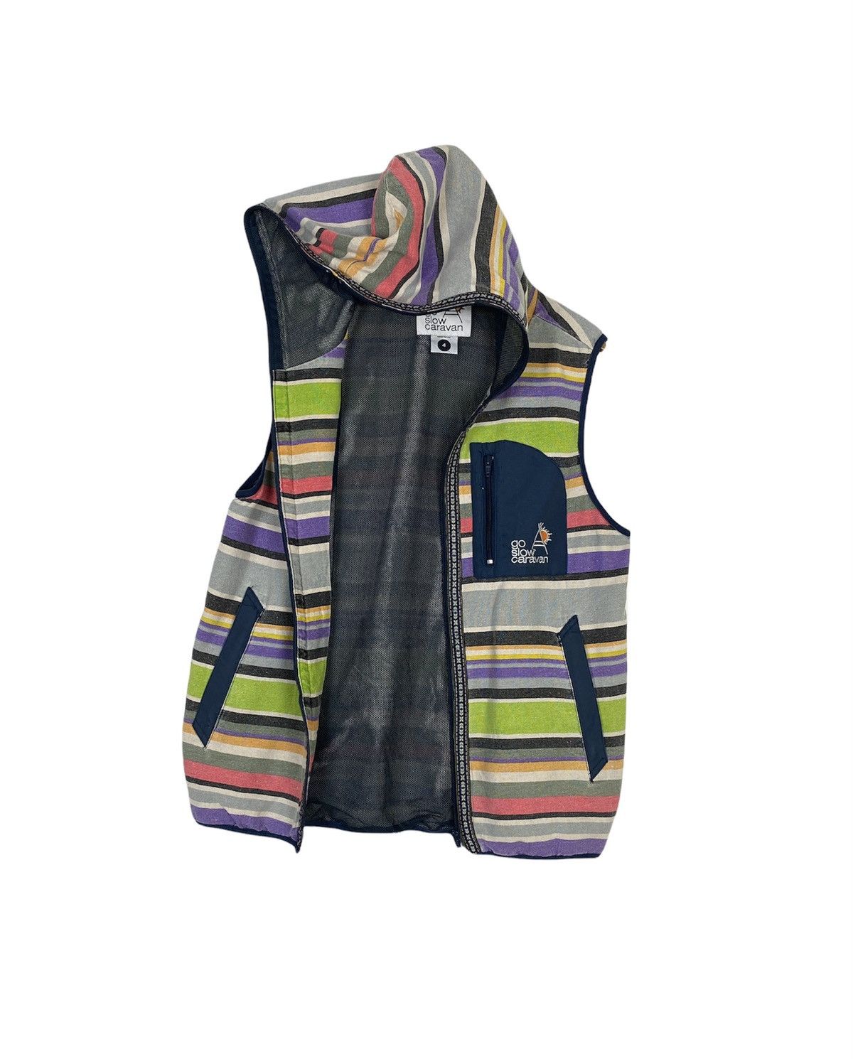 go slow caravan Rare‼️Go Slow Caravan Mountain Vest Rainbow Colour Medium Size US M / EU 48-50 / 2 - 1 Thumbnail