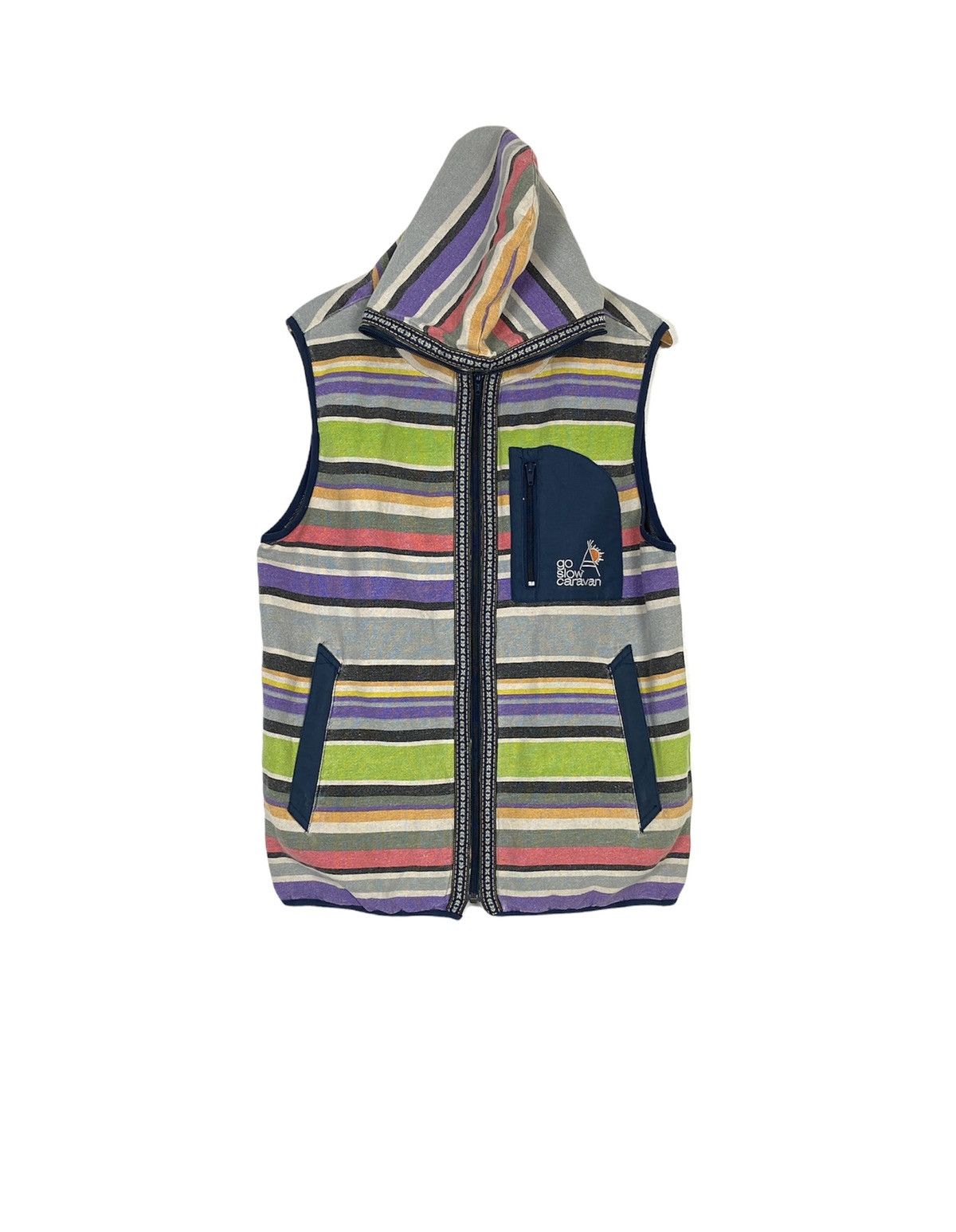 go slow caravan Rare‼️Go Slow Caravan Mountain Vest Rainbow Colour Medium Size US M / EU 48-50 / 2 - 2 Thumbnail