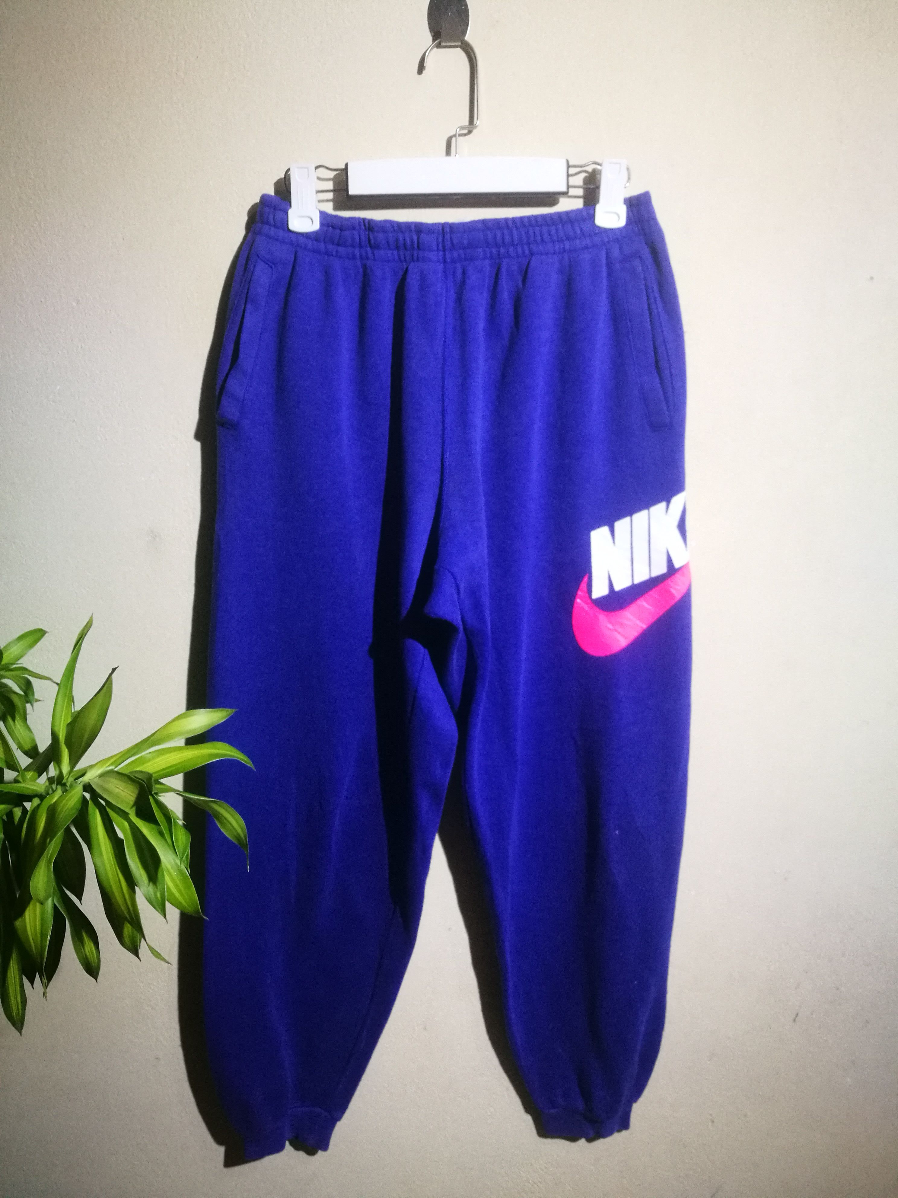 Nike × Vintage Vintage Nike 90's Jogger Pants Size US 35 - 1 Thumbnail