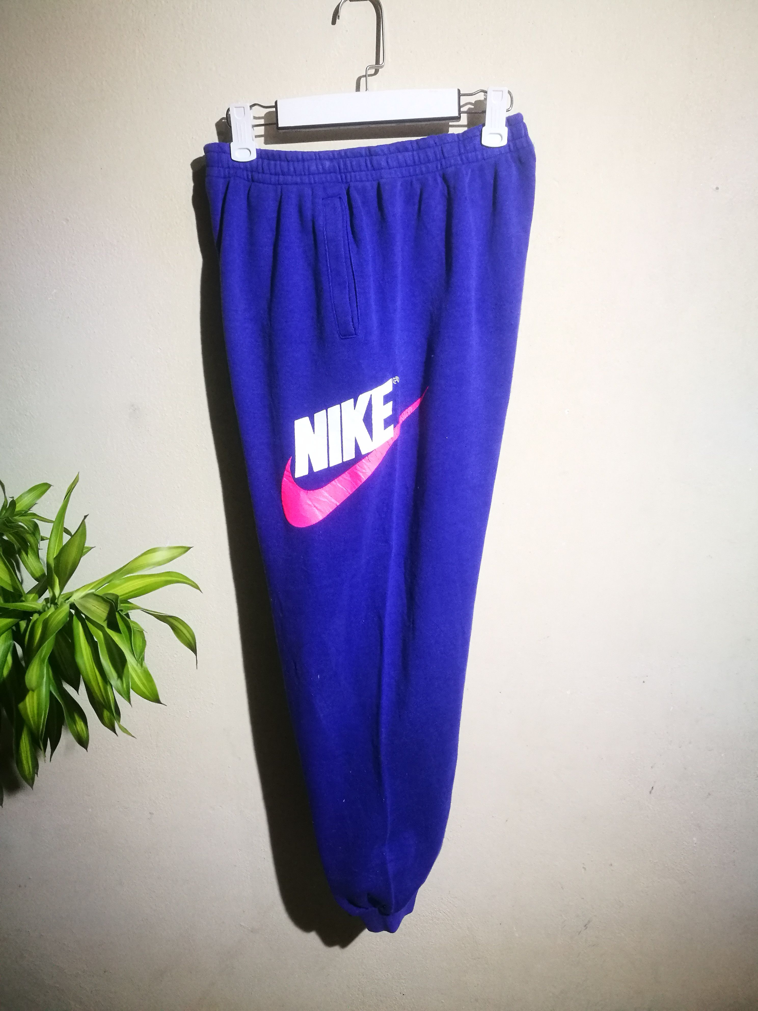 Nike × Vintage Vintage Nike 90's Jogger Pants Size US 35 - 2 Thumbnail