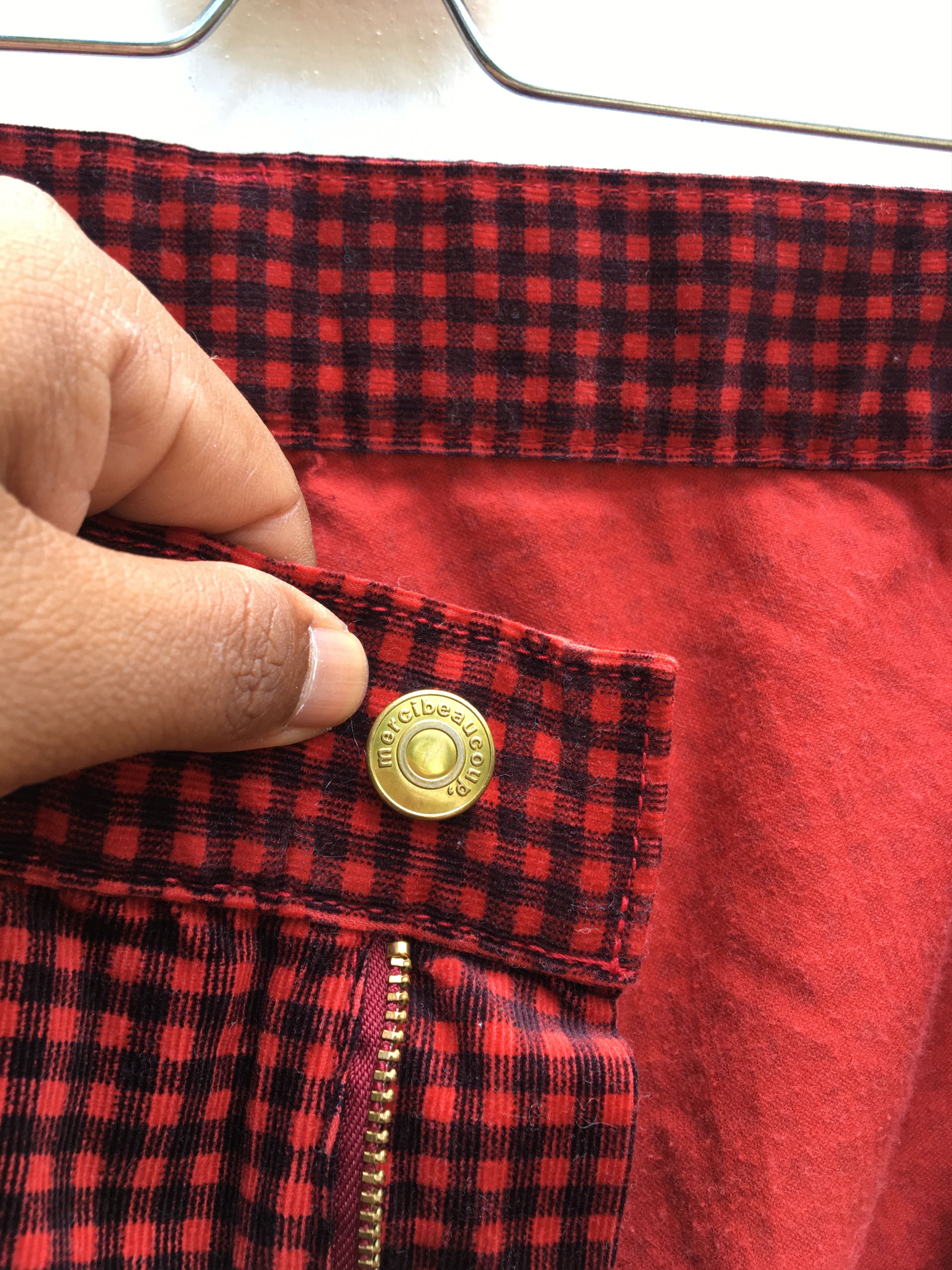 Issey Miyake × mercibeaucoup Rare Issey Miyake Mercibeaucoup Checkered Pants Size US 28 / EU 44 - 20 Thumbnail