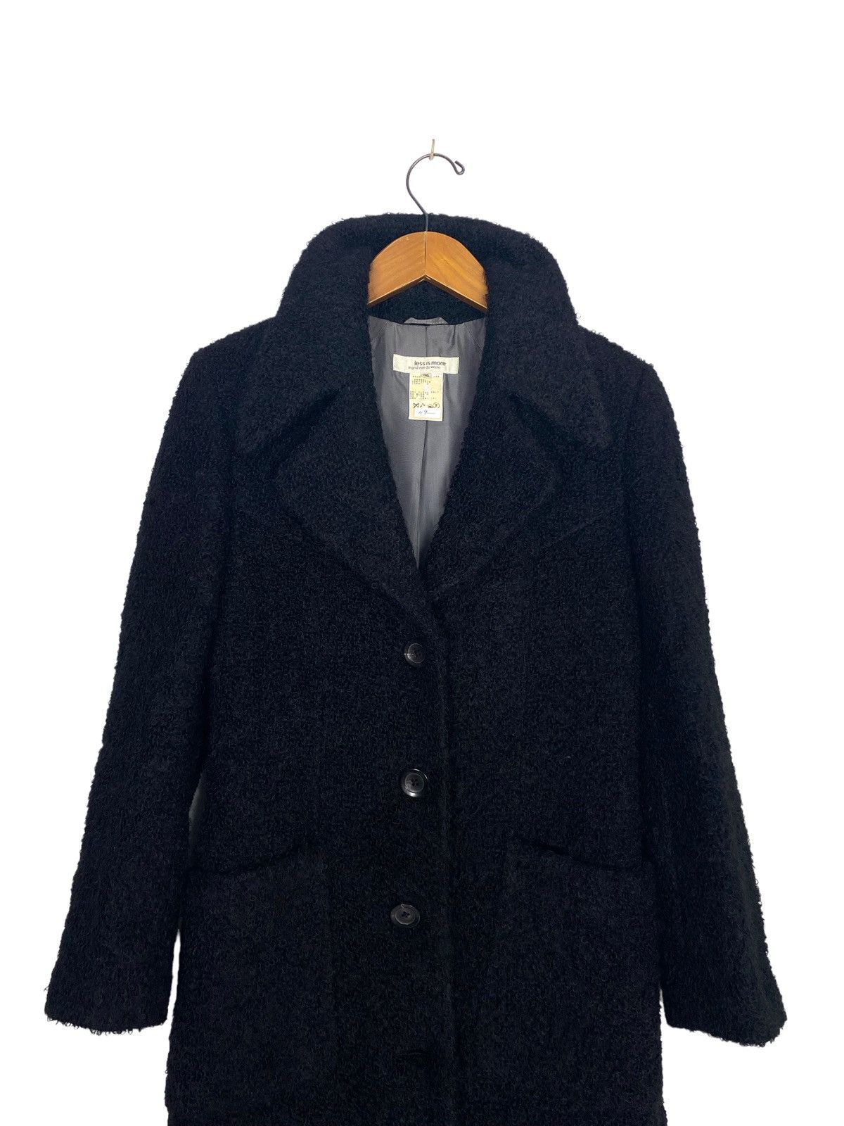 Japanese Brand Vtg Ingrid Van de Wiele Curly Fur Long Coat Made Japan Size S / US 4 / IT 40 - 3 Thumbnail