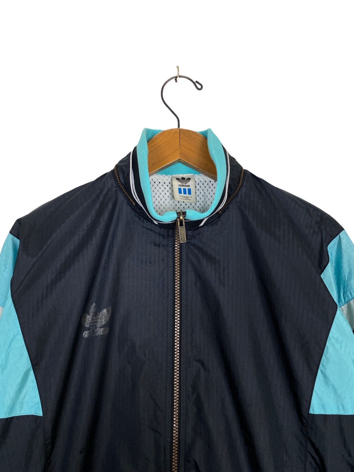 Adidas Rare‼️ Vintage Adidas Trefoil Track Jacket Made in Japan Size US M / EU 48-50 / 2 - 3 Thumbnail