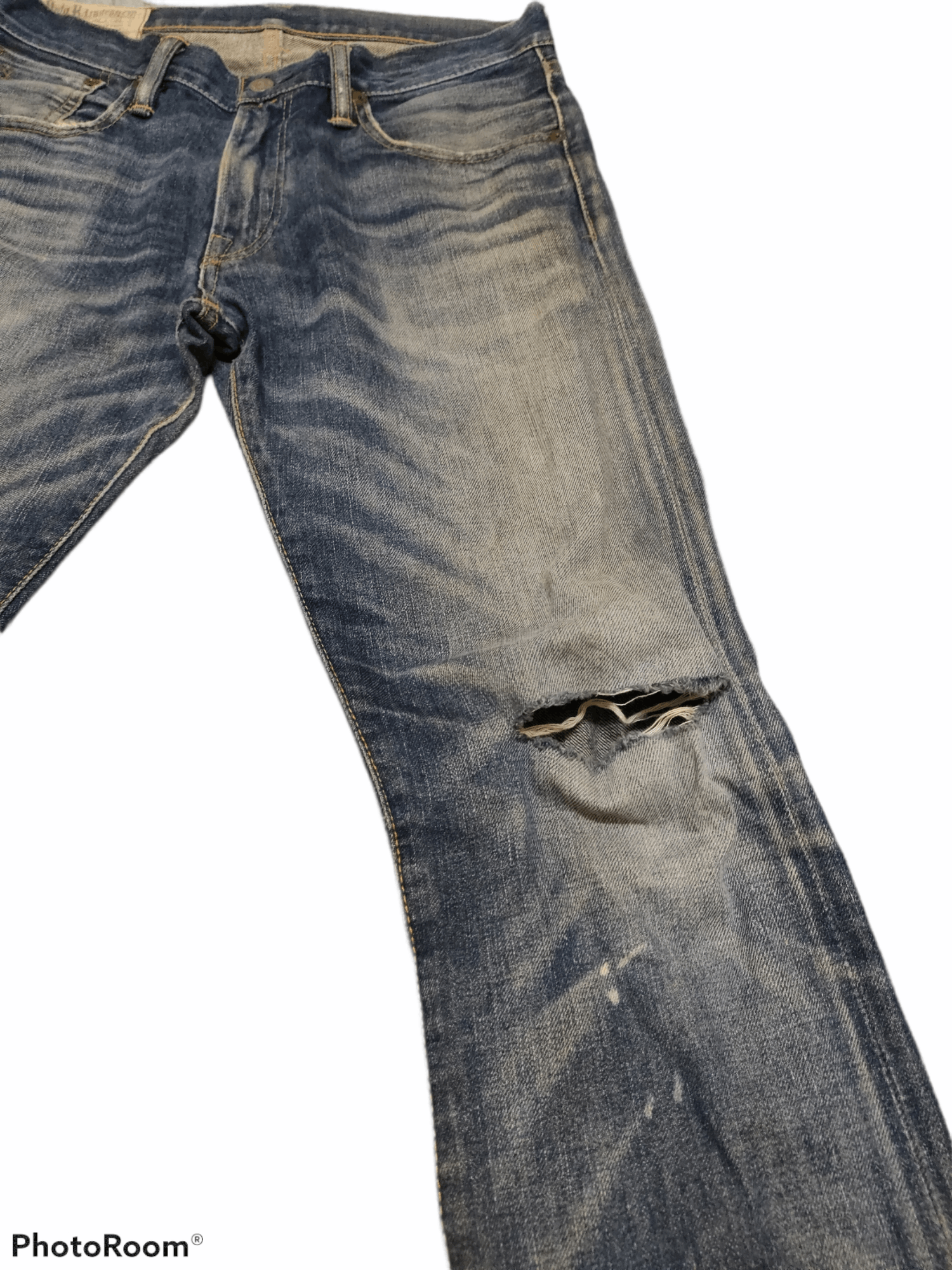 Denim & Supply Ralph Lauren × Polo Ralph Lauren Reworked Polo Ralph Lauren Distressed Denim Size US 32 / EU 48 - 6 Thumbnail