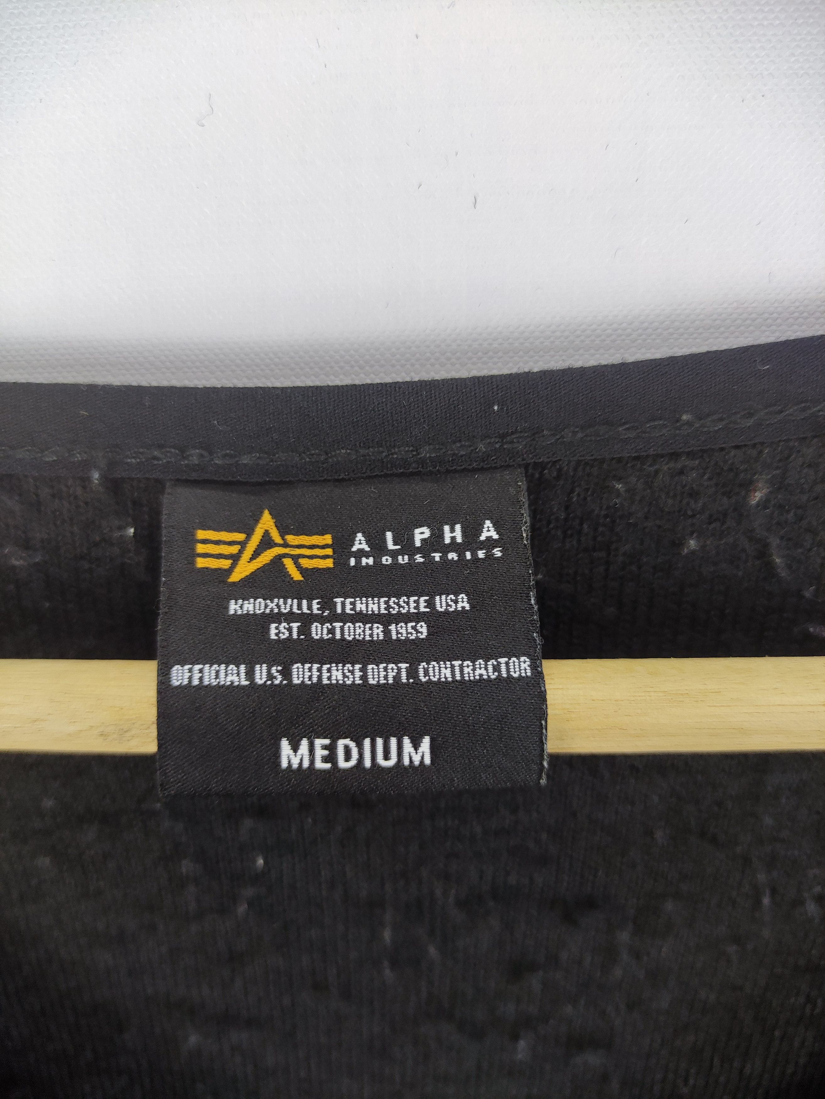 Alpha Industries Vintage Alpha Industries Sherpa Jacket Zipper Size M / US 6-8 / IT 42-44 - 4 Thumbnail