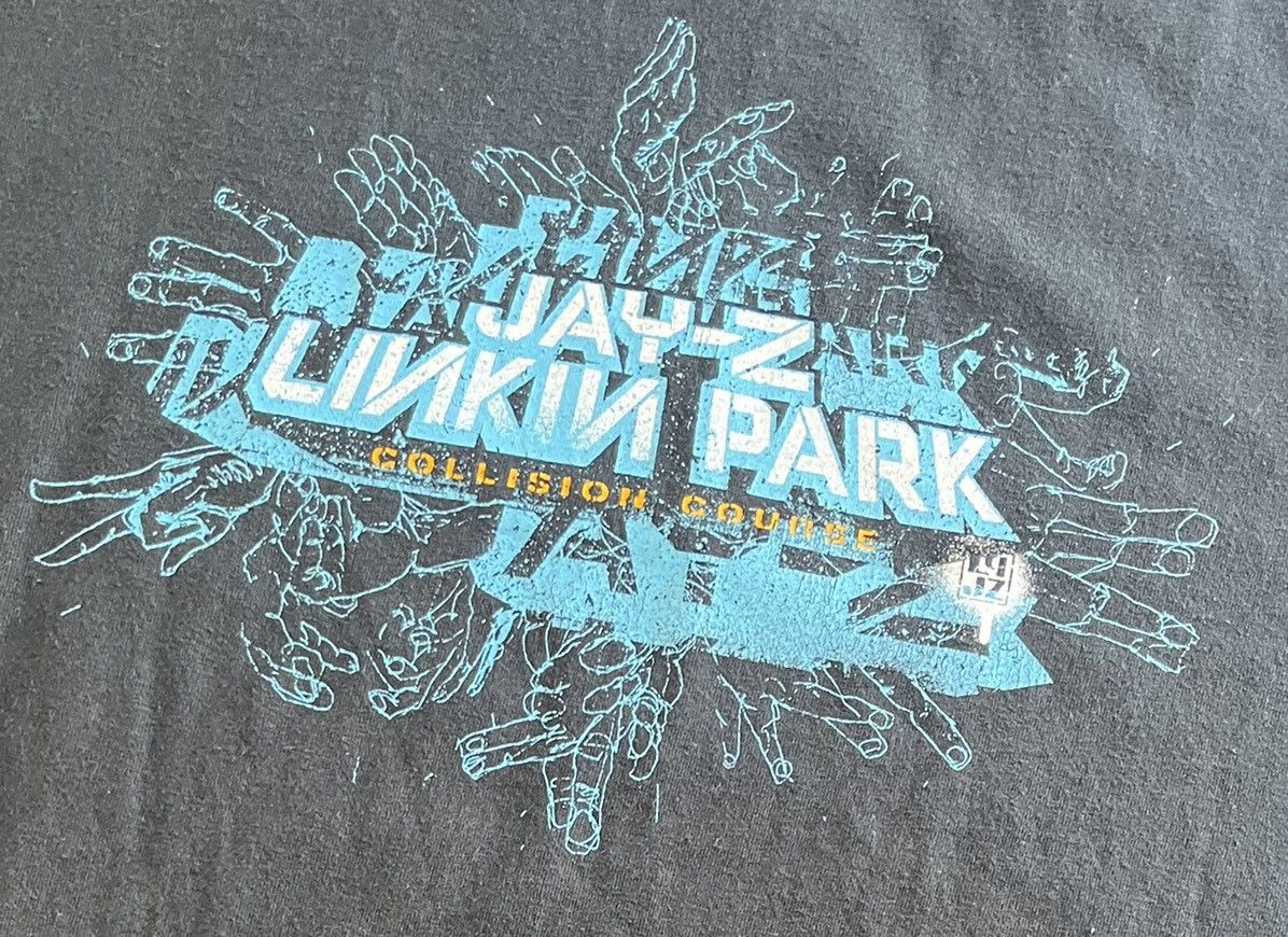 Jay Z × Rock Tees × Vintage Vintage Y2K 2004 Jay-Z & Linkin Park 