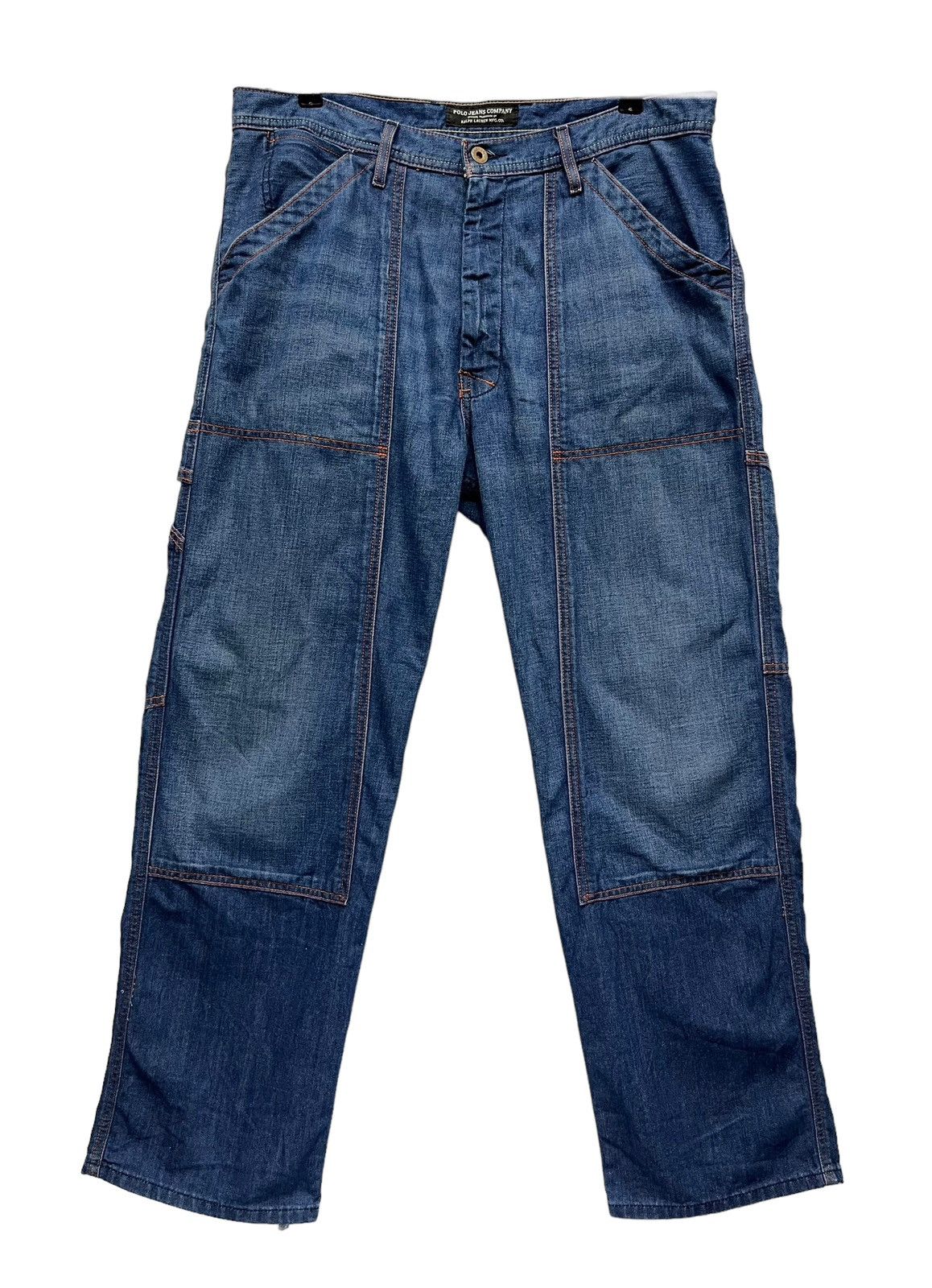 Polo Ralph Lauren POLO RALPH LAUREN Double Knee Carpenter Denim Size US 34 / EU 50 - 1 Thumbnail
