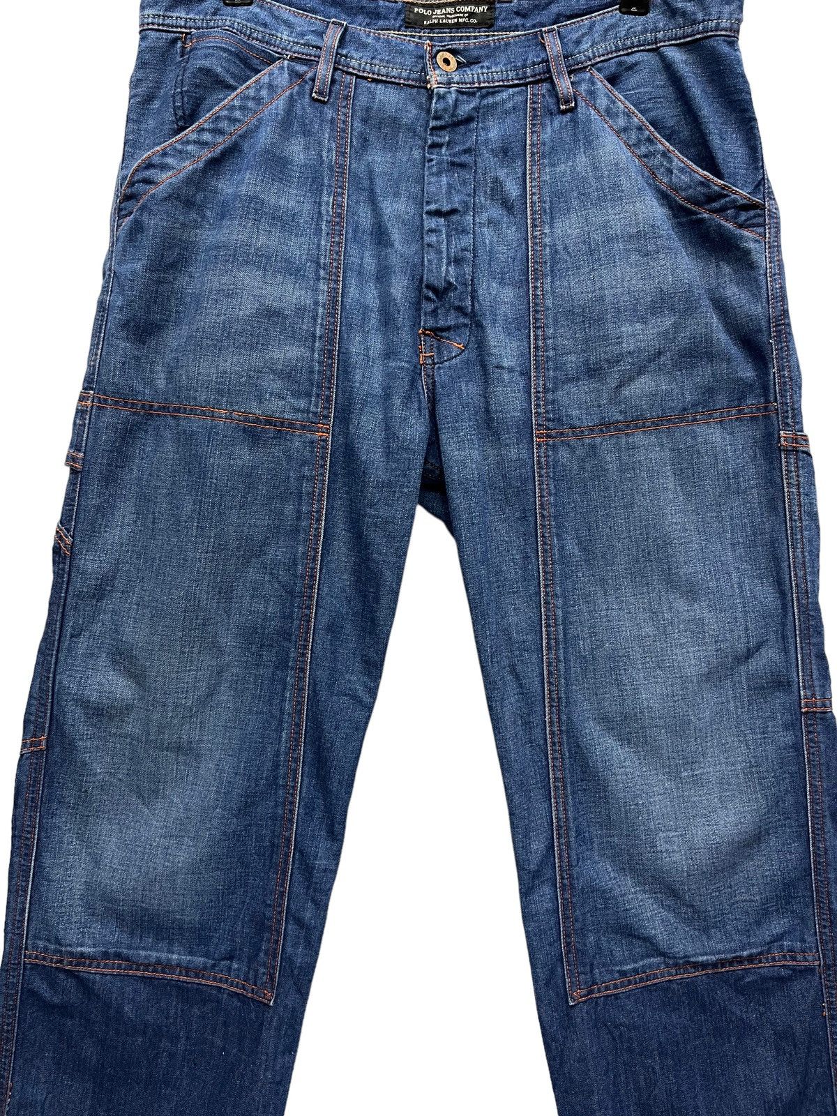 Polo Ralph Lauren POLO RALPH LAUREN Double Knee Carpenter Denim Size US 34 / EU 50 - 2 Thumbnail