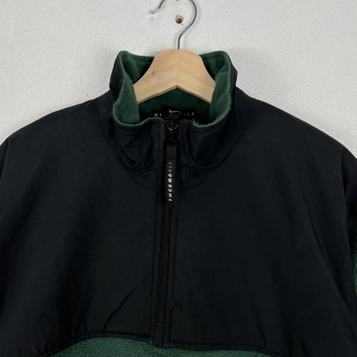 Nike VINTAGE NIKE GOLF JACKET RARE COLOUR GREEN AND BLACK Size US S / EU 44-46 / 1 - 5 Thumbnail