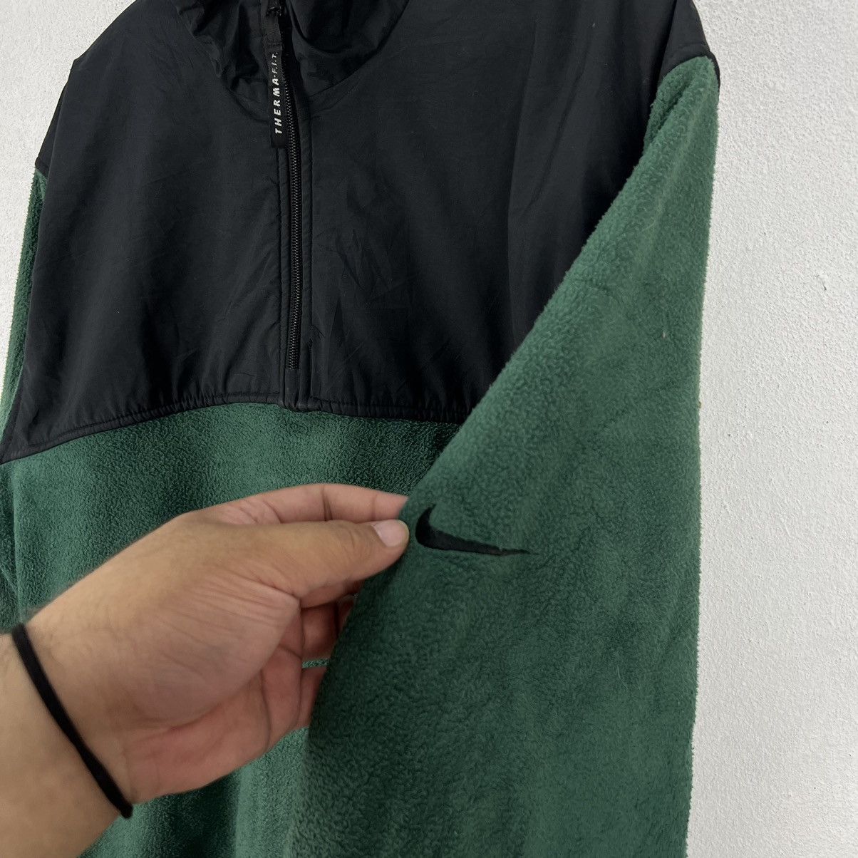 Nike VINTAGE NIKE GOLF JACKET RARE COLOUR GREEN AND BLACK Size US S / EU 44-46 / 1 - 7 Thumbnail