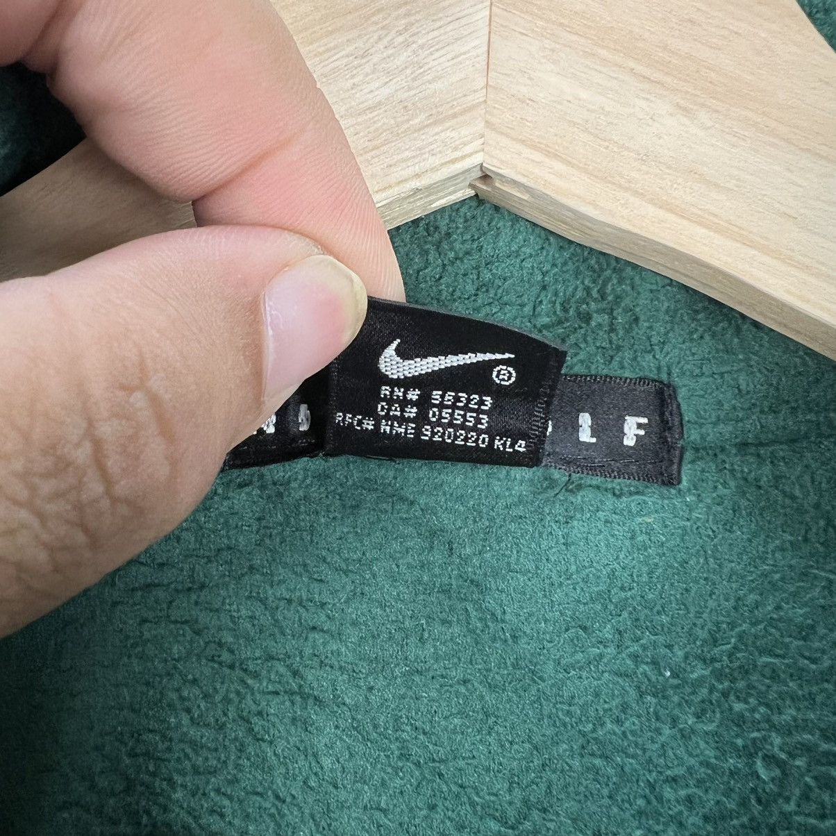 Nike VINTAGE NIKE GOLF JACKET RARE COLOUR GREEN AND BLACK Size US S / EU 44-46 / 1 - 11 Thumbnail