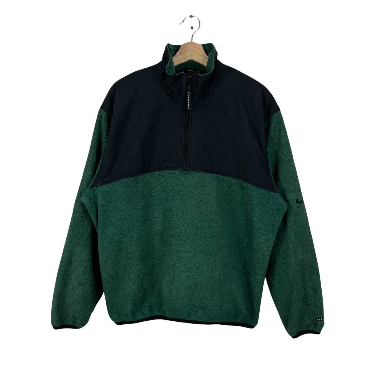 Nike VINTAGE NIKE GOLF JACKET RARE COLOUR GREEN AND BLACK Size US S / EU 44-46 / 1 - 1 Thumbnail
