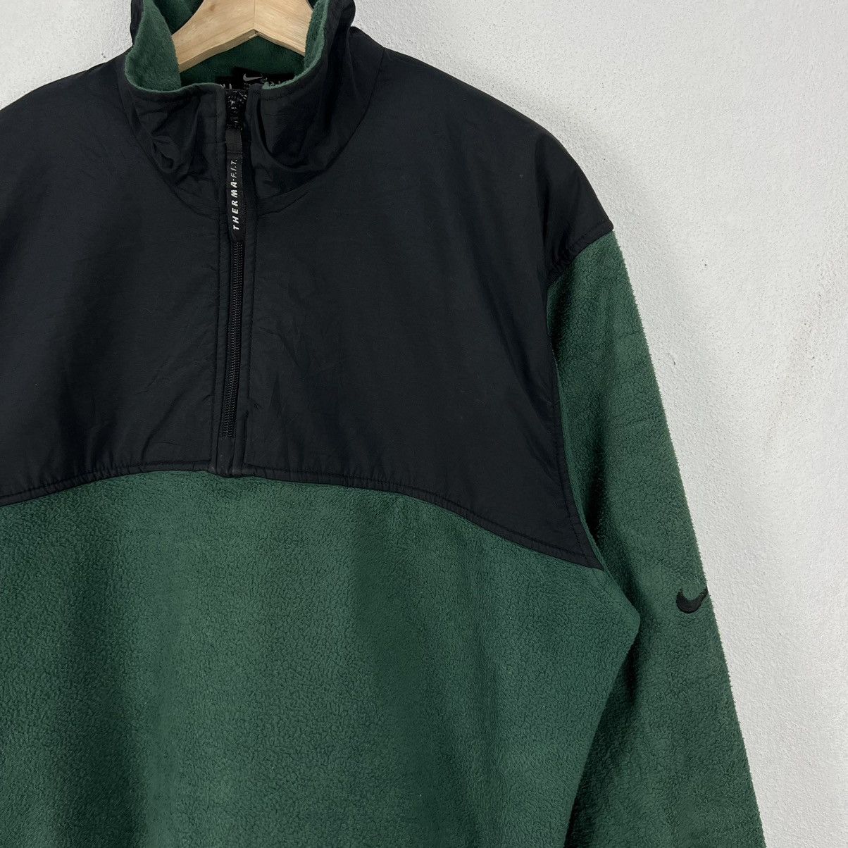 Nike VINTAGE NIKE GOLF JACKET RARE COLOUR GREEN AND BLACK Size US S / EU 44-46 / 1 - 3 Thumbnail