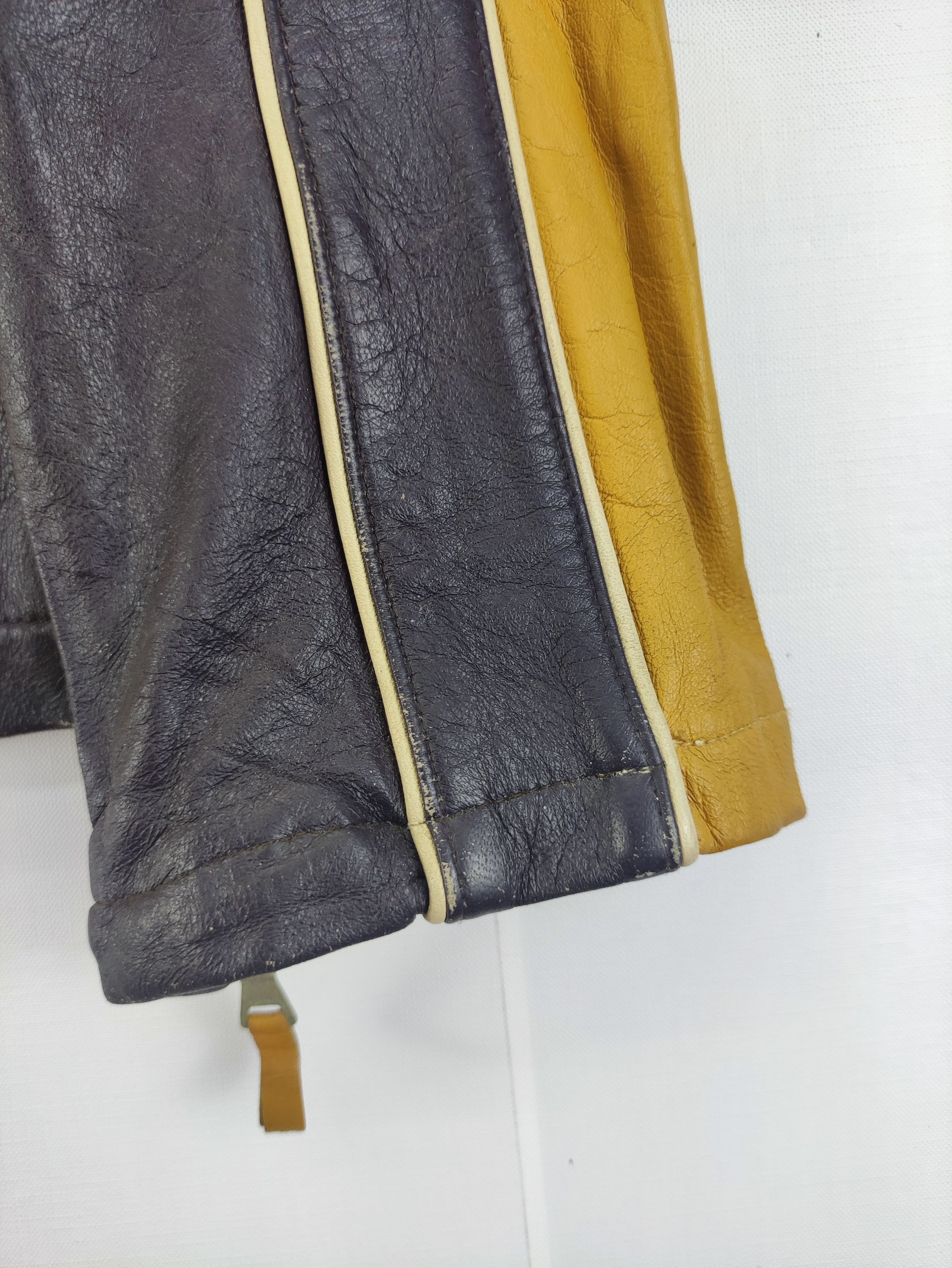 Leather Vintage Ssam Leather Jacket Zipper Size US M / EU 48-50 / 2 - 6 Thumbnail