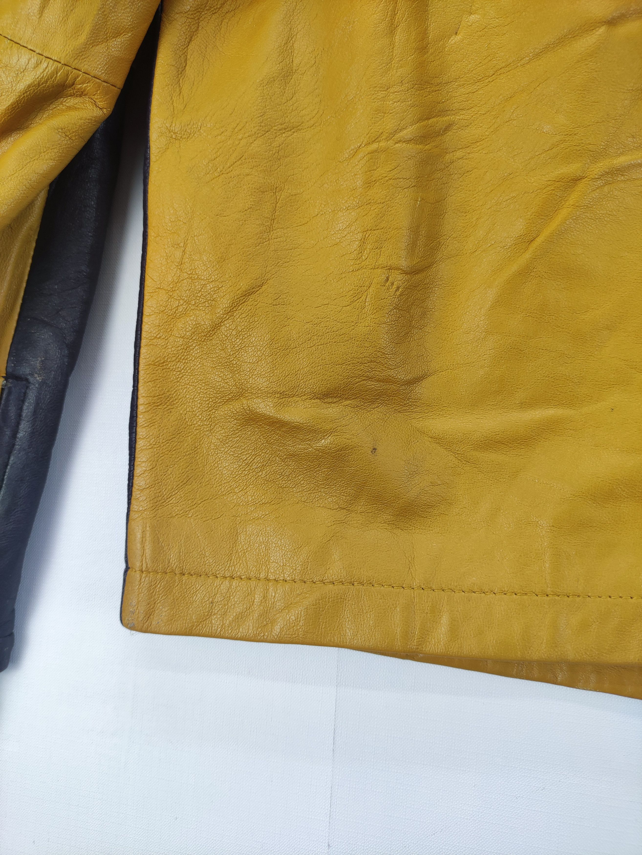 Leather Vintage Ssam Leather Jacket Zipper Size US M / EU 48-50 / 2 - 15 Thumbnail