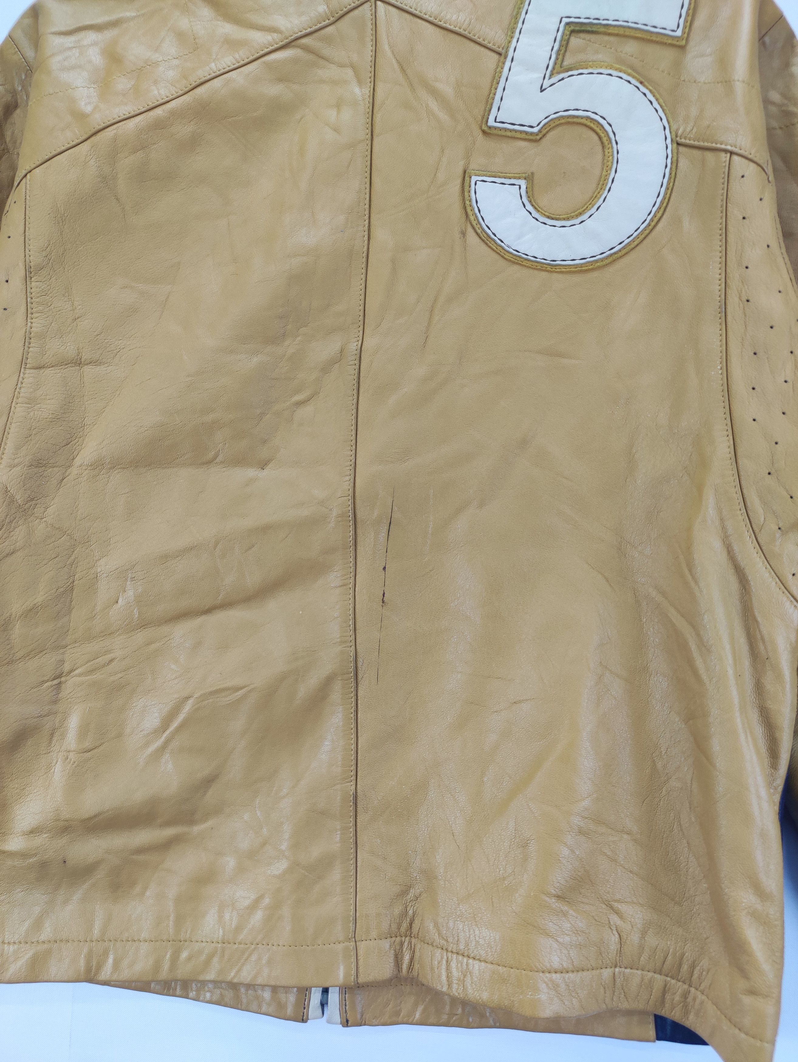 Leather Vintage Ssam Leather Jacket Zipper Size US M / EU 48-50 / 2 - 14 Thumbnail