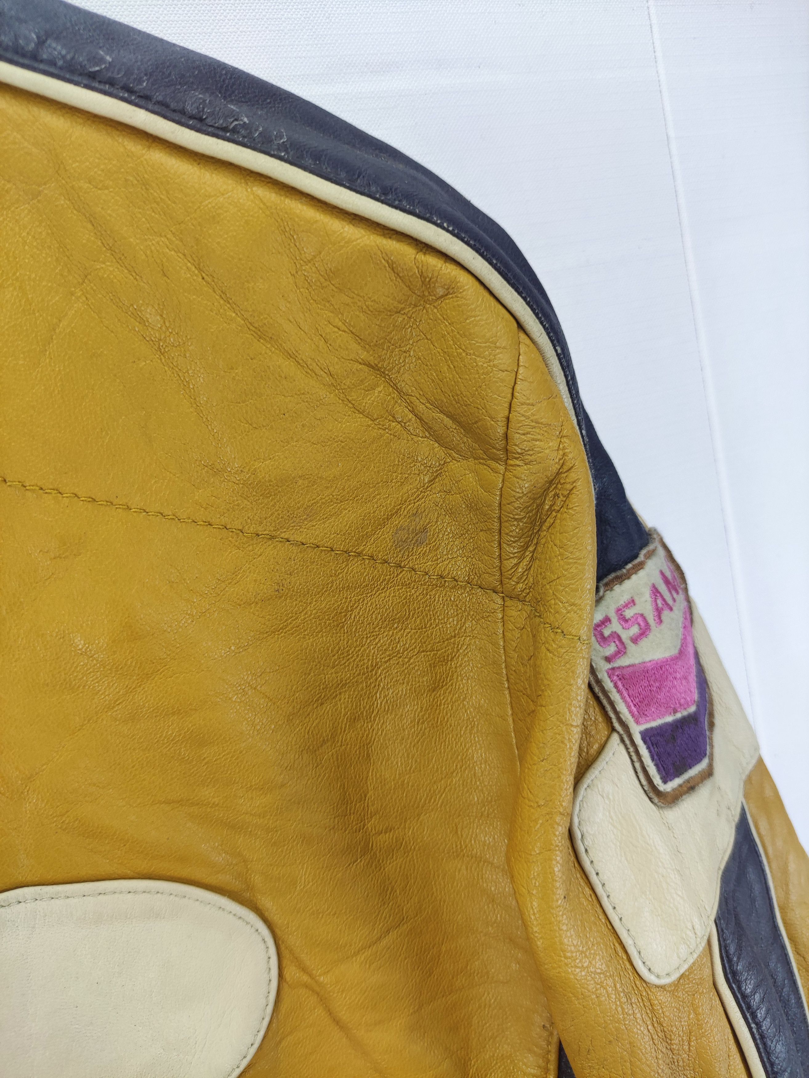 Leather Vintage Ssam Leather Jacket Zipper Size US M / EU 48-50 / 2 - 3 Thumbnail