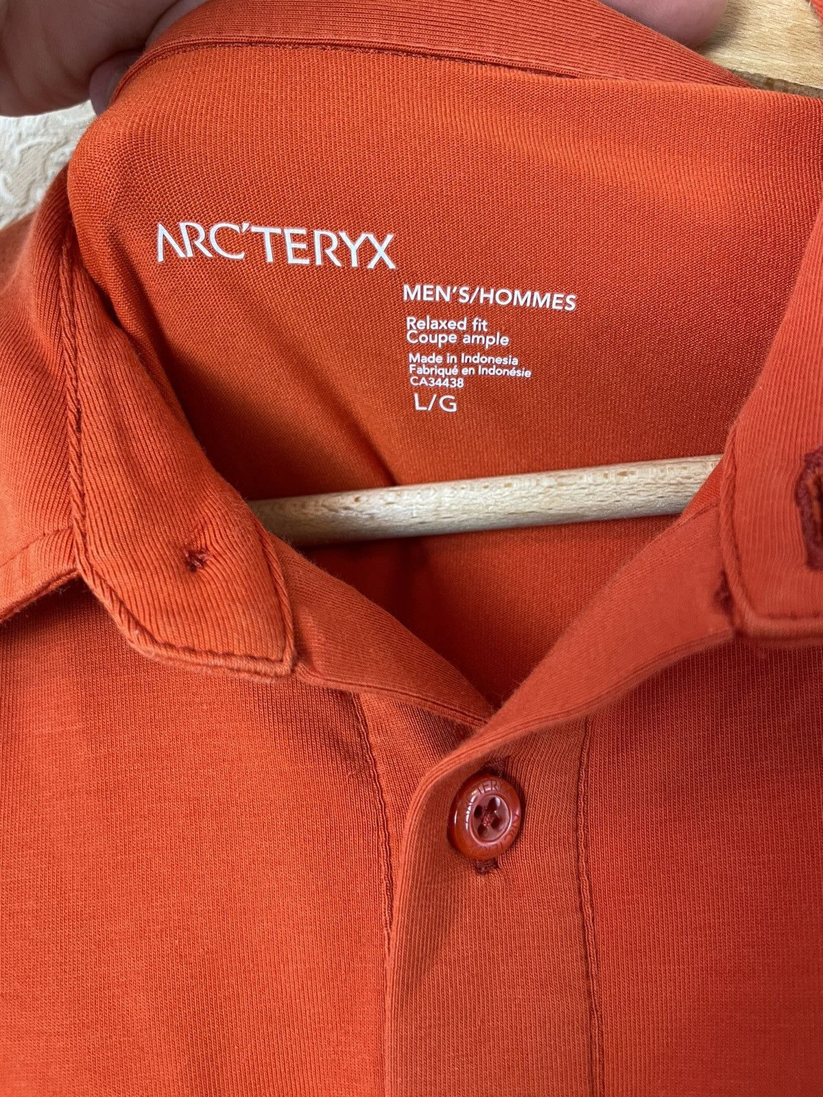 Arc'teryx Black Captive Short Sleeve 3 Button Polo Tee T-Shirt Large Size US L / EU 52-54 / 3 - 5 Thumbnail
