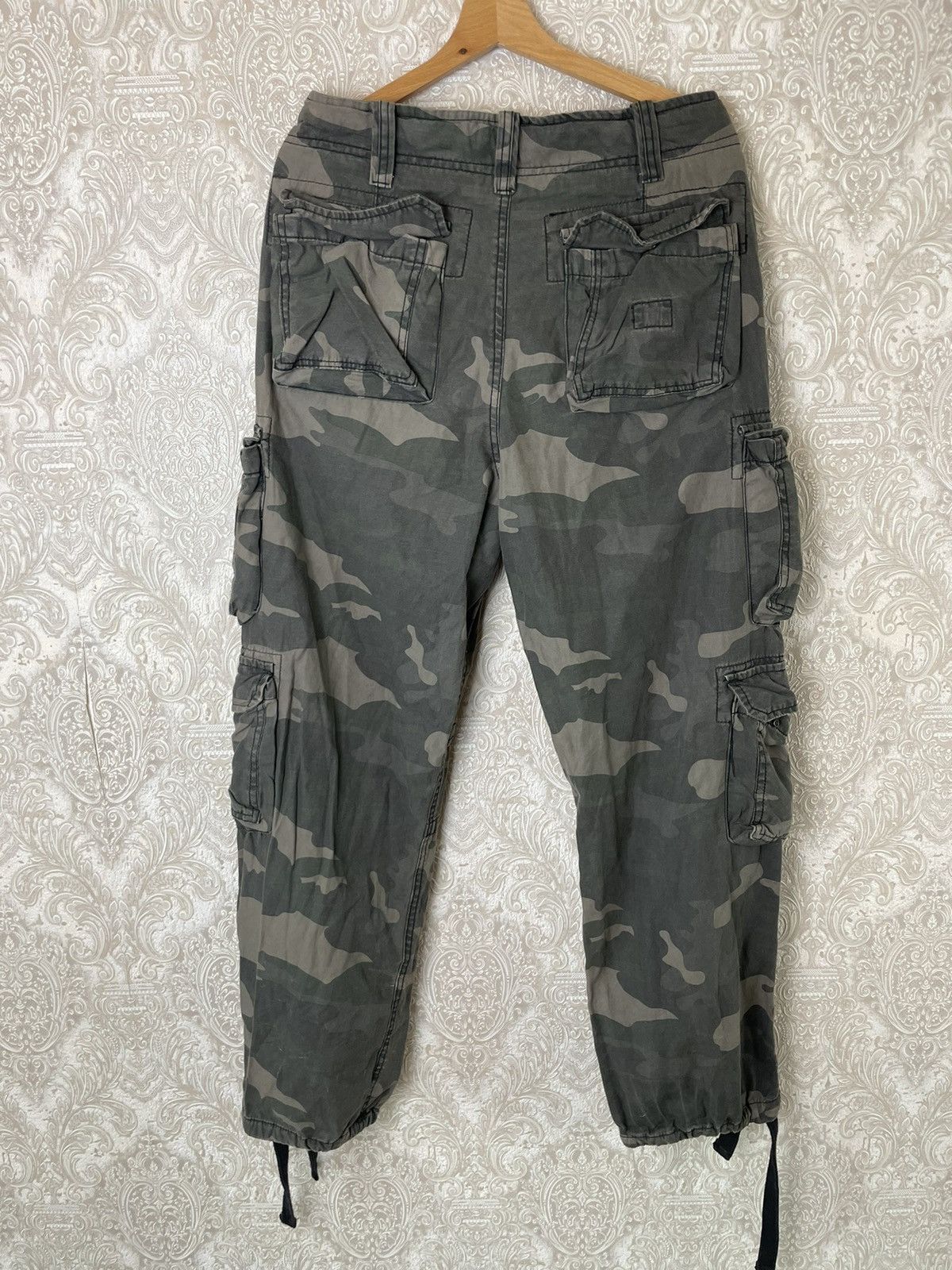 20471120 × Seditionaries × Vintage Japanese Bondage Cargo Multi Pocket Pants /ppfm/kapital/y2k Size US 32 / EU 48 - 5 Thumbnail