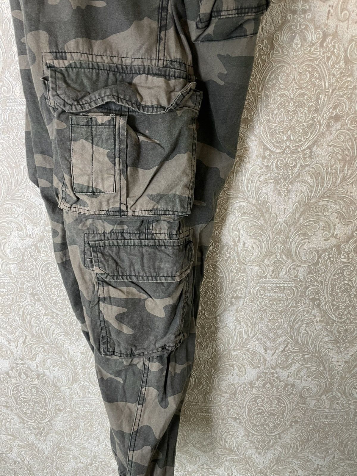 20471120 × Seditionaries × Vintage Japanese Bondage Cargo Multi Pocket Pants /ppfm/kapital/y2k Size US 32 / EU 48 - 6 Thumbnail