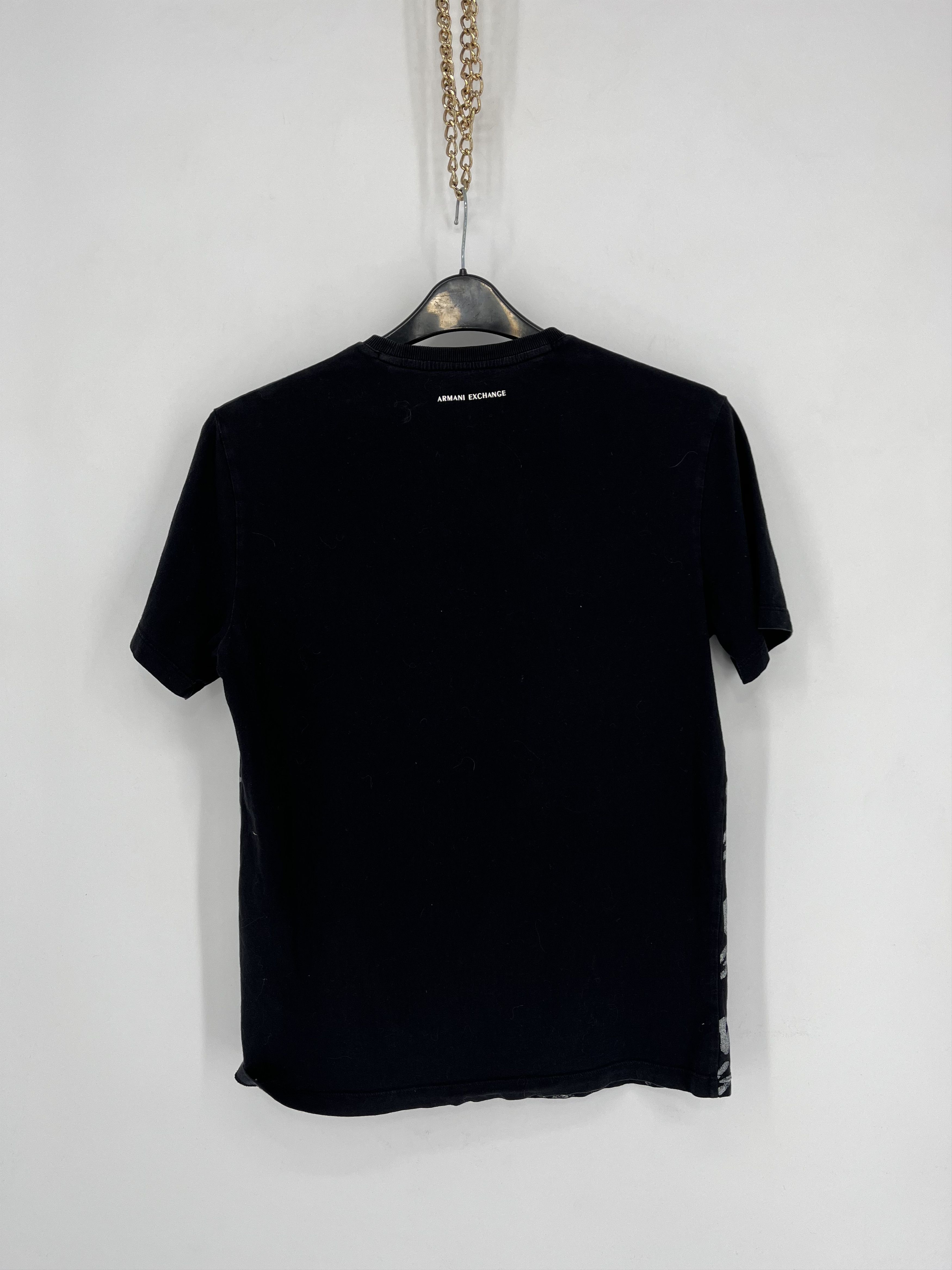 Armani × Armani Exchange × Emporio Armani Vintage Y2K Armani Exchange full Graphic Tee Streetwear Size US S / EU 44-46 / 1 - 8 Thumbnail