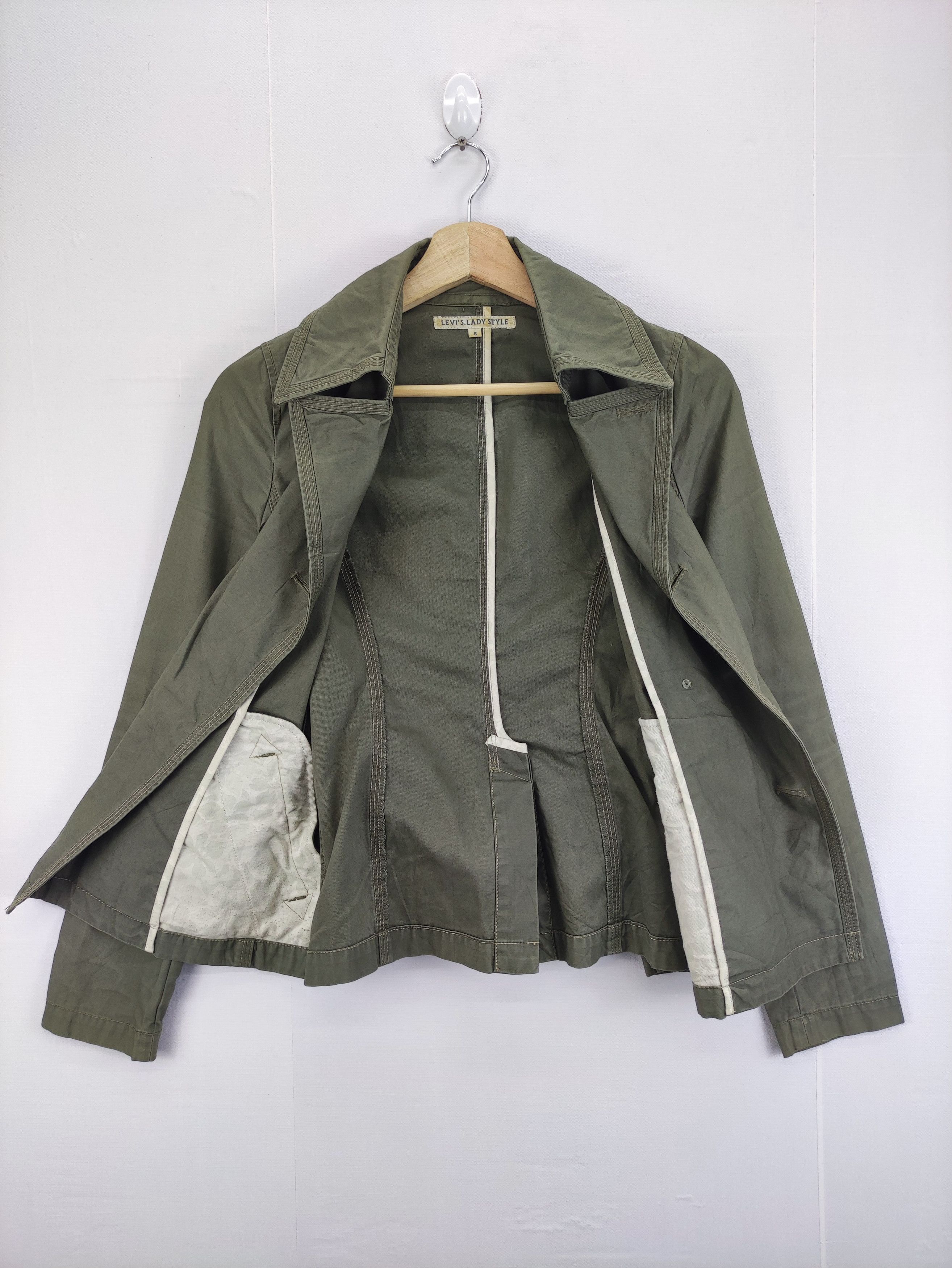 Levi's Vintage Levis Lady Jacket Coat Size XS / US 0-2 / IT 36-38 - 3 Thumbnail