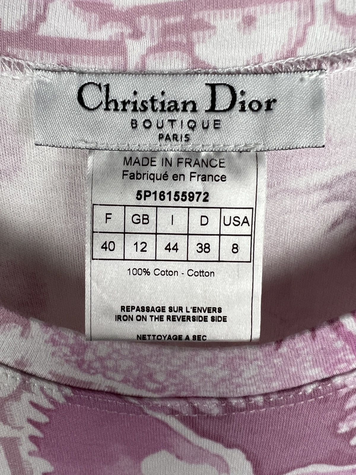 Dior Vintage 03 Dior by John Galliano Cherry Blossom Collection Size M / US 6-8 / IT 42-44 - 13 Thumbnail