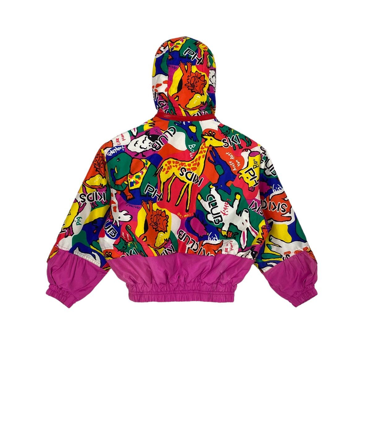 Japanese Brand Rare‼️ Phenix Ski Kids Jacket Multicolor Fur Hoodie Size US XXS / EU 40 - 3 Thumbnail