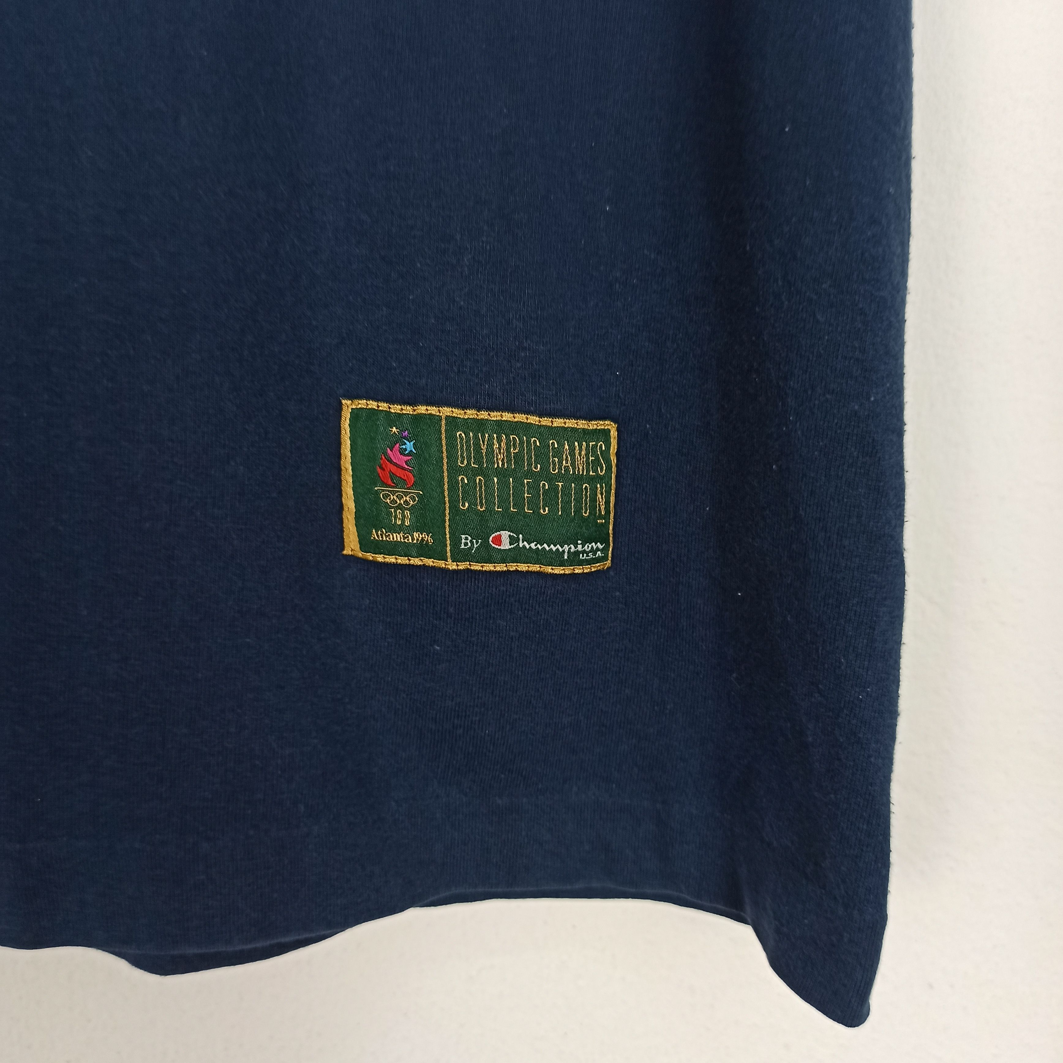 Champion Vintage Atlanta 1996 Olympic Champion Tshirt Size US M / EU 48-50 / 2 - 6 Thumbnail