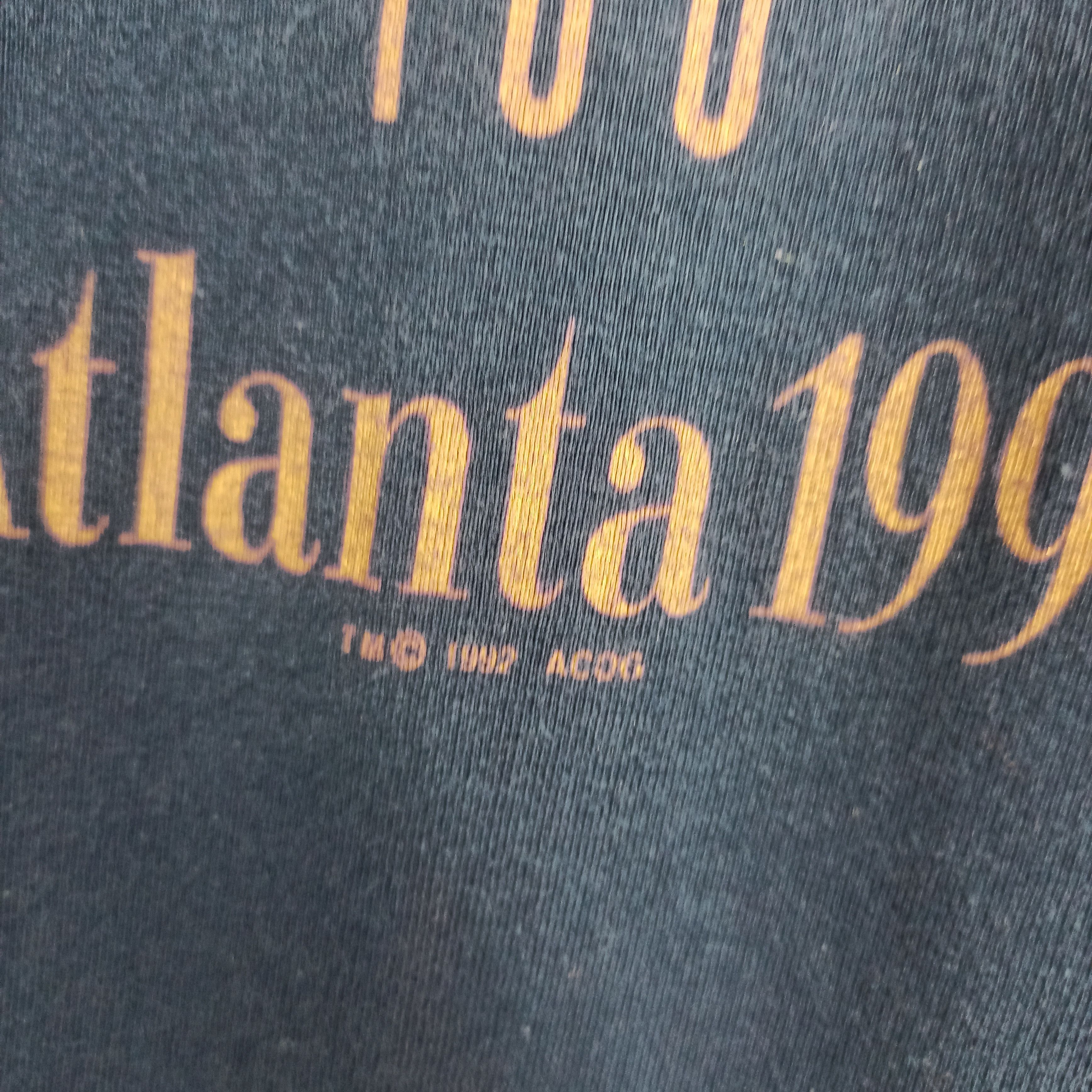 Champion Vintage Atlanta 1996 Olympic Champion Tshirt Size US M / EU 48-50 / 2 - 5 Thumbnail