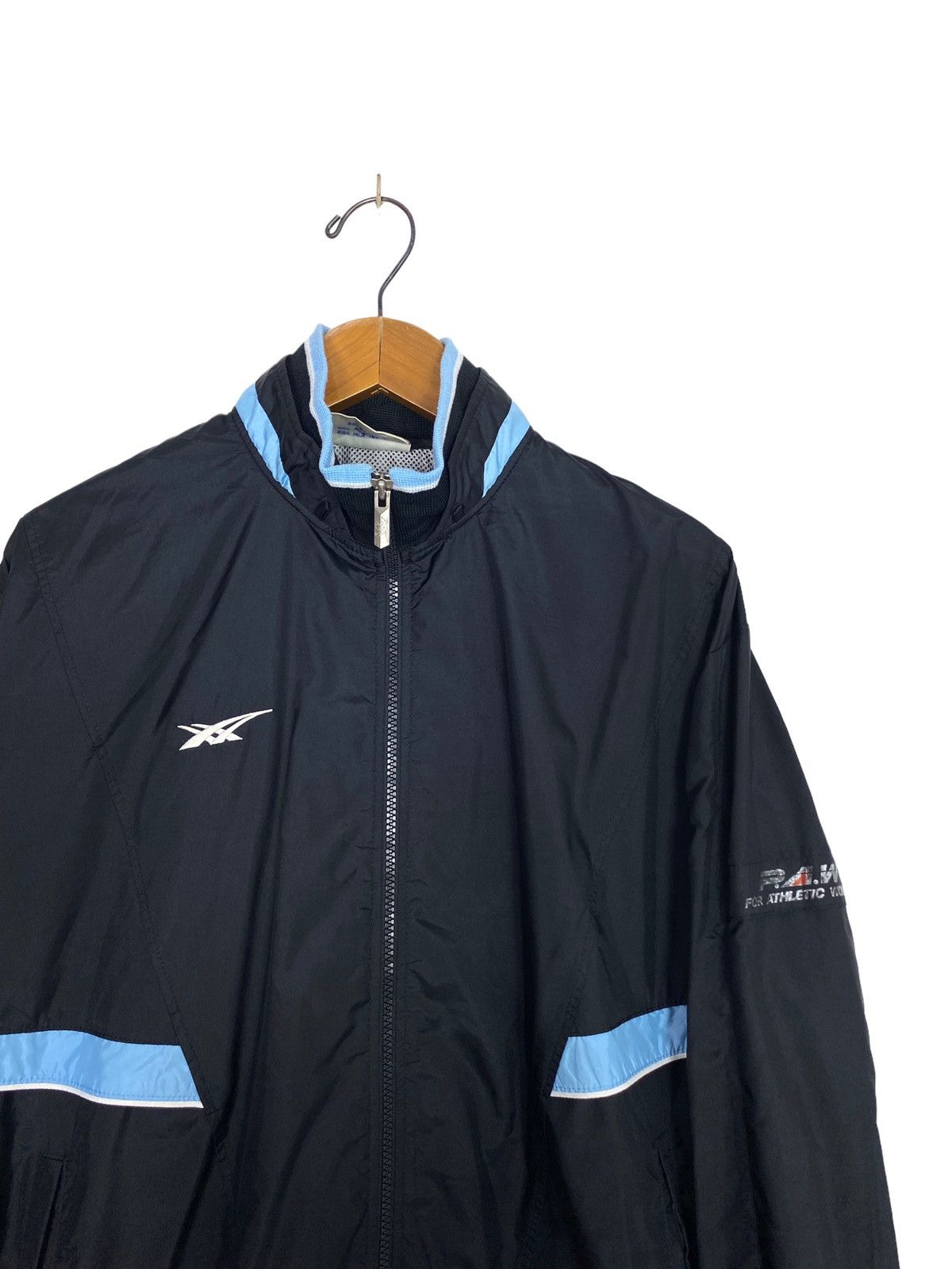 Asics Vtg Asics Jogger Jacket Embroidery Small Logo Made Japan Size US M / EU 48-50 / 2 - 2 Thumbnail