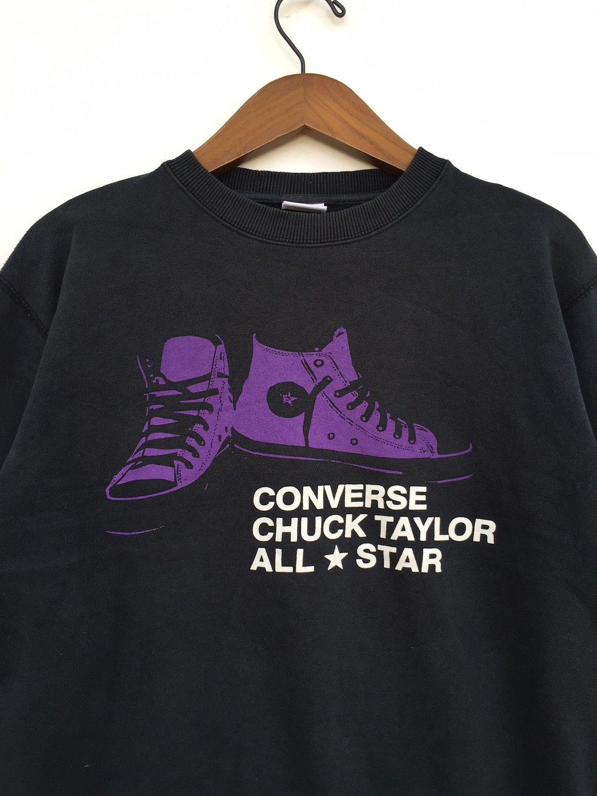 Converse ✔️Rare‼️Converse All Star Chuck Taylor Big Logo Medium Size Size US M / EU 48-50 / 2 - 2 Thumbnail