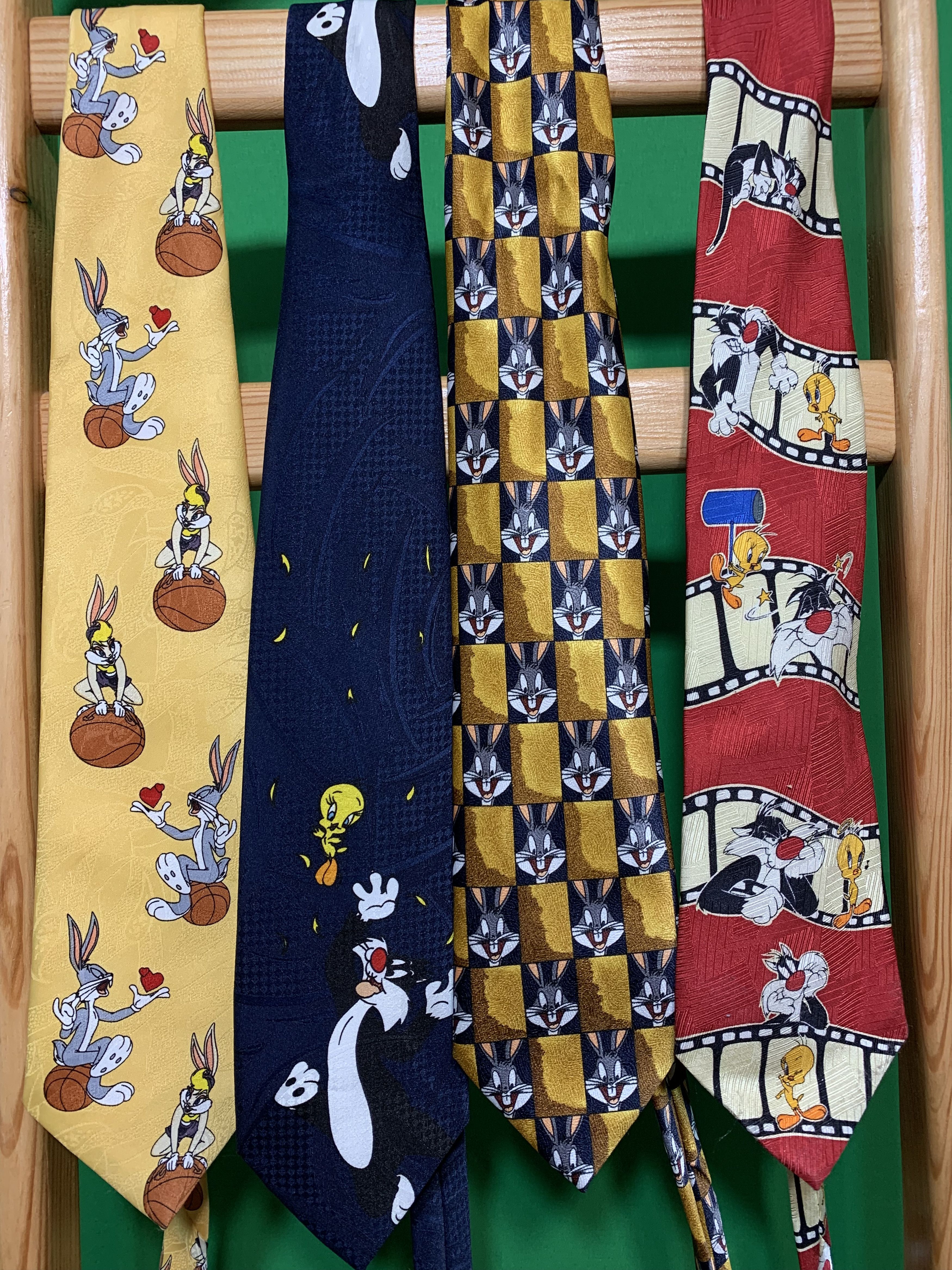 Cartoon Network × Vintage × Warner Bros Looney Tunes Lot Of 4 Vintage 90s Warner Bros Size ONE SIZE - 1 Thumbnail