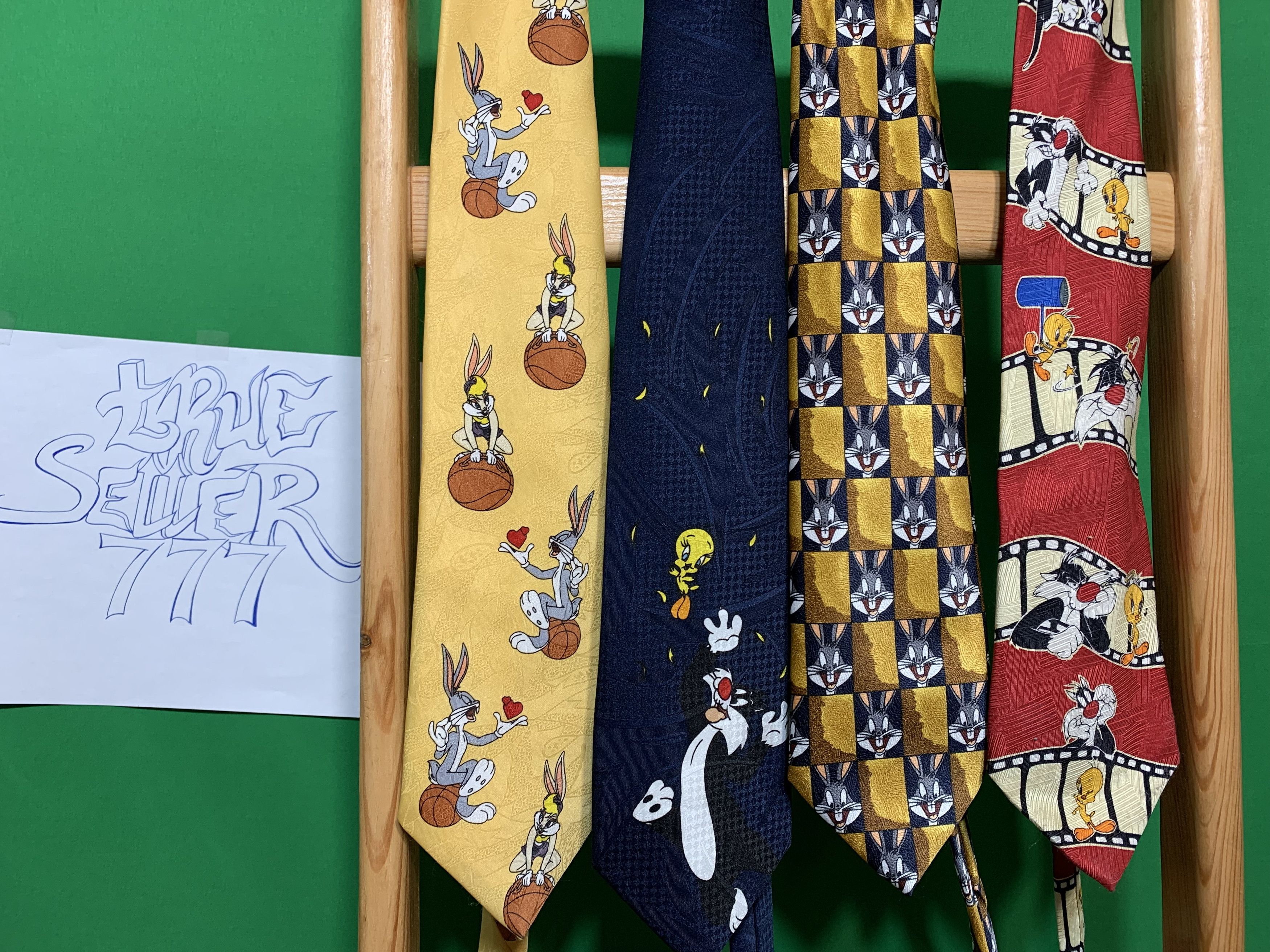 Cartoon Network × Vintage × Warner Bros Looney Tunes Lot Of 4 Vintage 90s Warner Bros Size ONE SIZE - 2 Thumbnail