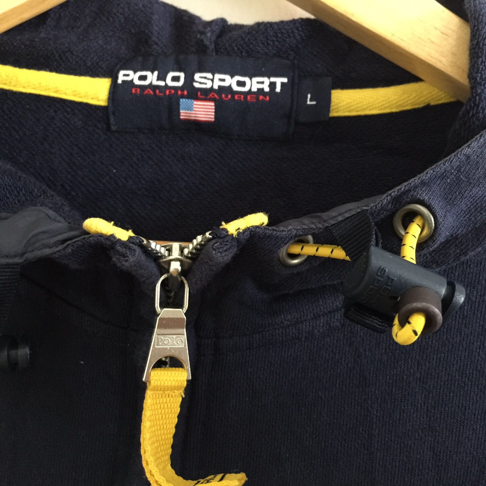 Polo Ralph Lauren Polo Ralph Lauren Team Polo Hoodie Rare Size US M / EU 48-50 / 2 - 4 Thumbnail